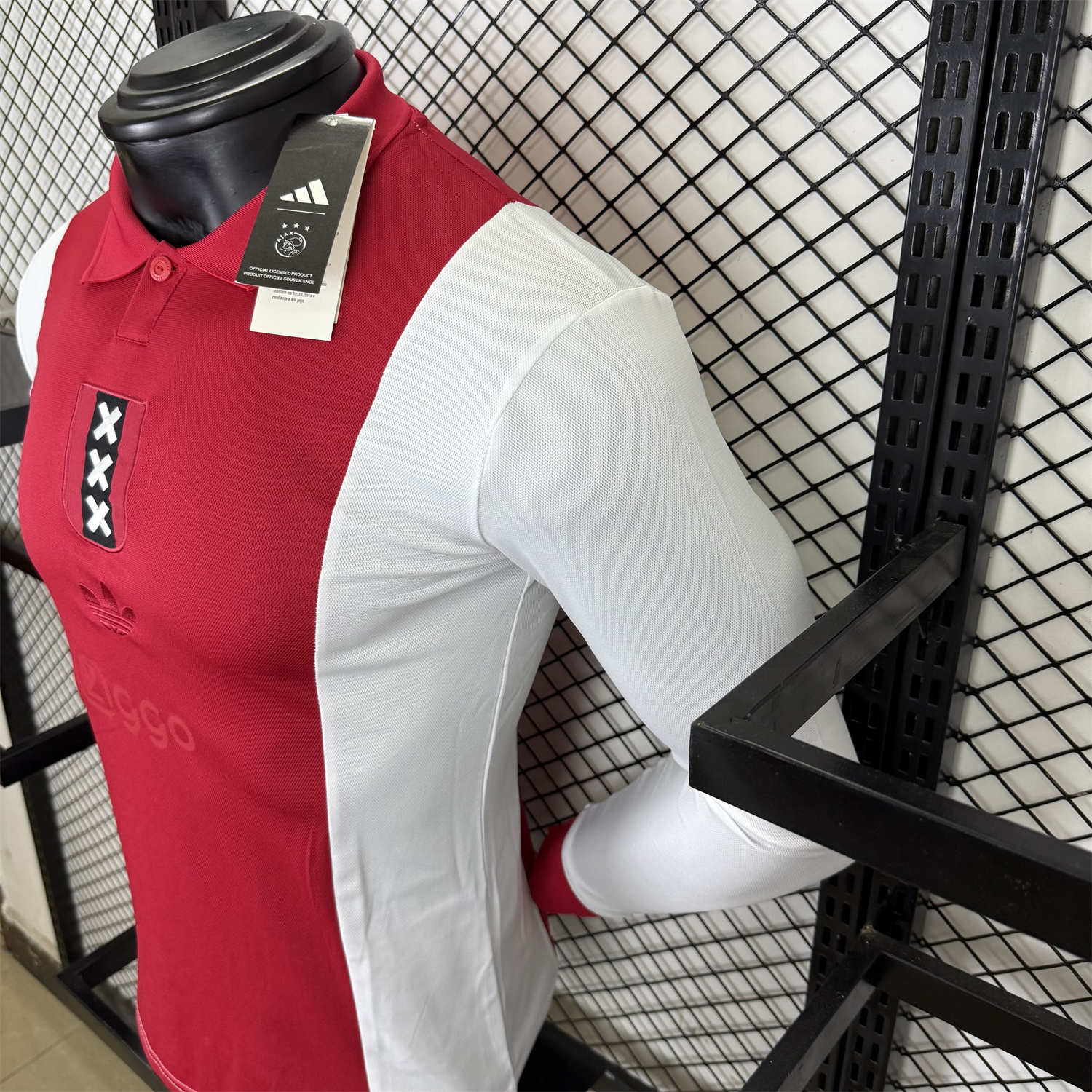 AlphaJersey-Ajax 2025 125-Year Anniversary Long Sleeves Jersey - Player Version