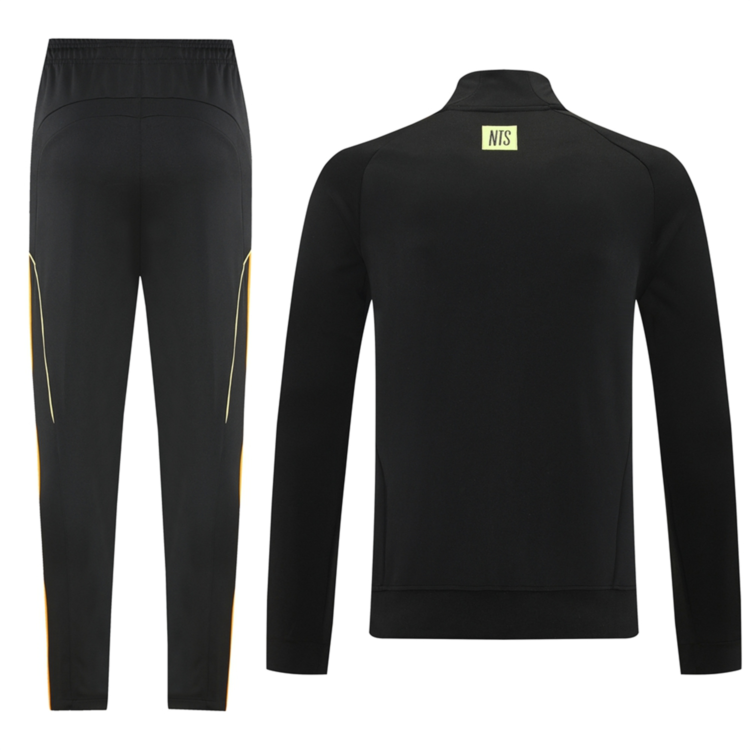 AlphaJersey-Arsenal 25-26 NTS Urban Purist Jacket Training Tracksuit - Black Throwback Jackets & Pants
