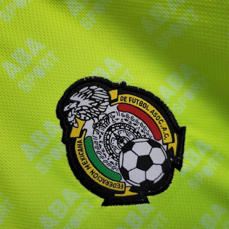 AlphaJersey-Retro Mexico 1995 Goalkeeper Green Jersey