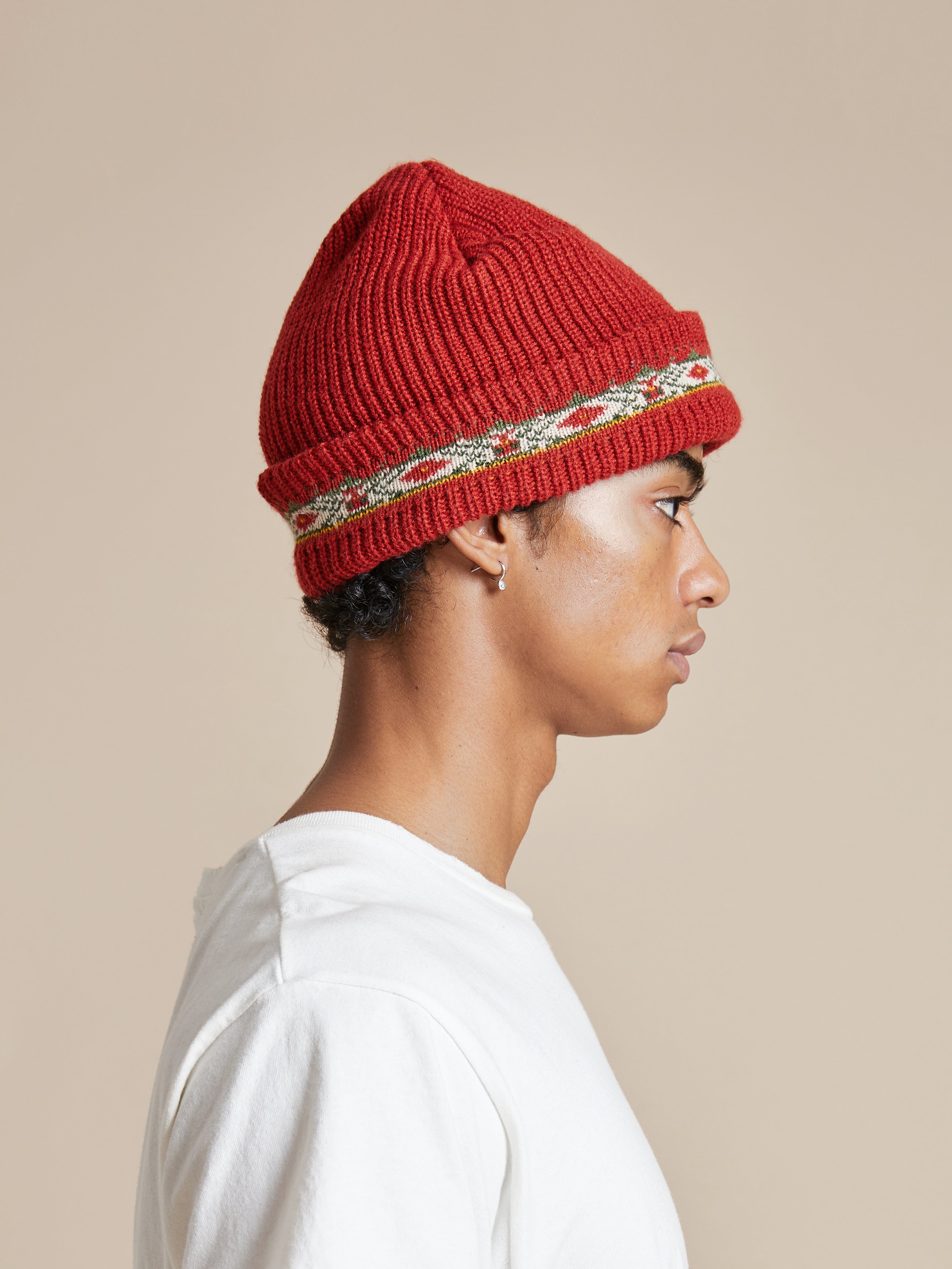 Ajrak Beanie | Modern Menswear by yycbvcnbmmnbm