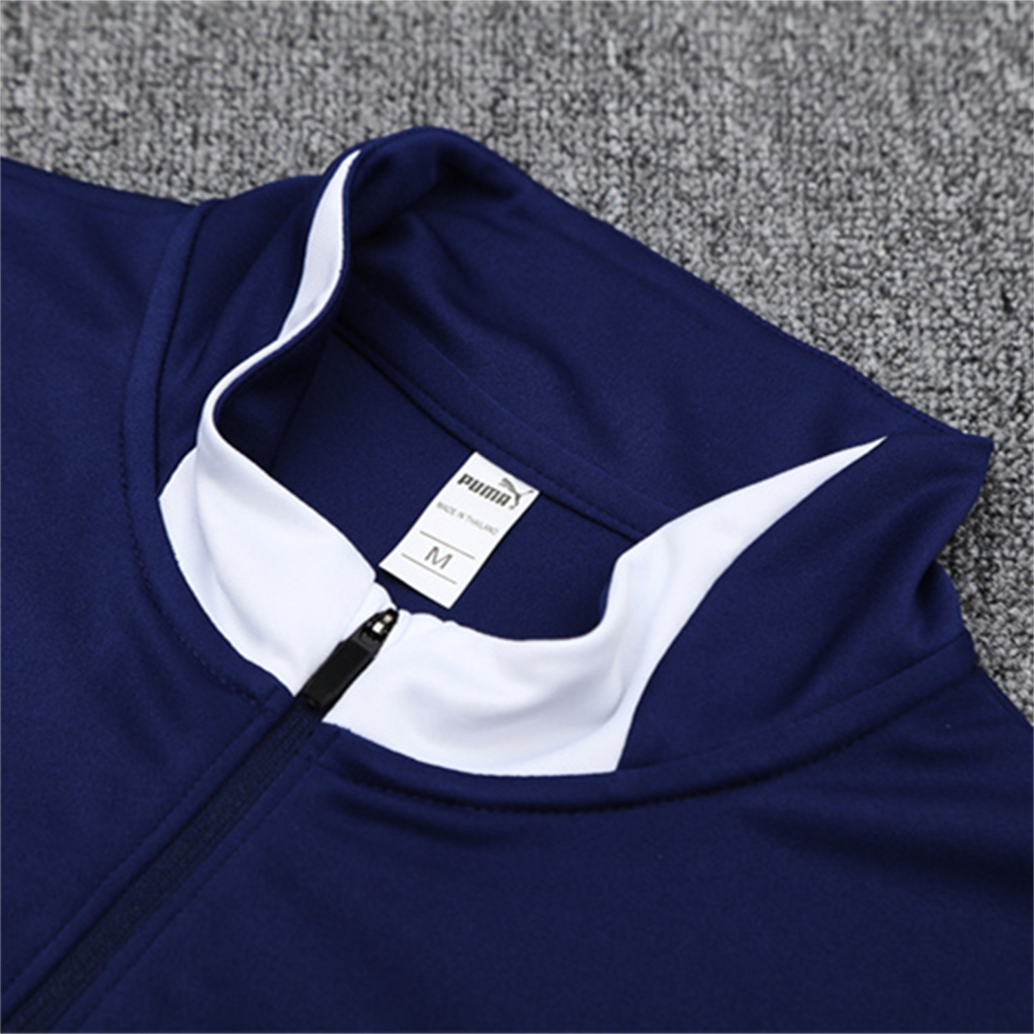 AlphaJersey-Portugal 25-26 Kids Long Sleeve Training Set - Royal Blue