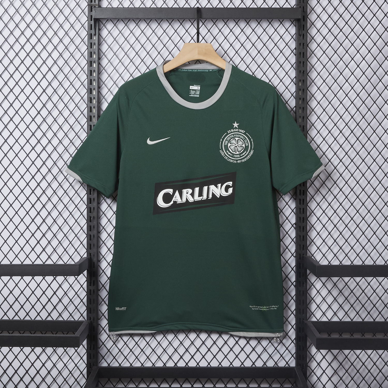 AlphaJersey-Retro Celtic 2006-07 Champions League 40th Anniversary Away Jersey