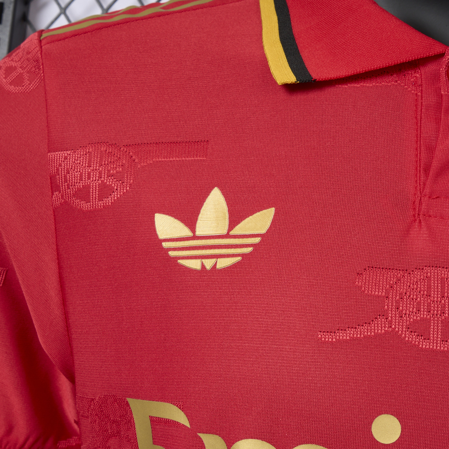 AlphaJersey-Arsenal 25-26 Red POLO Special Edition Jersey - Player Version