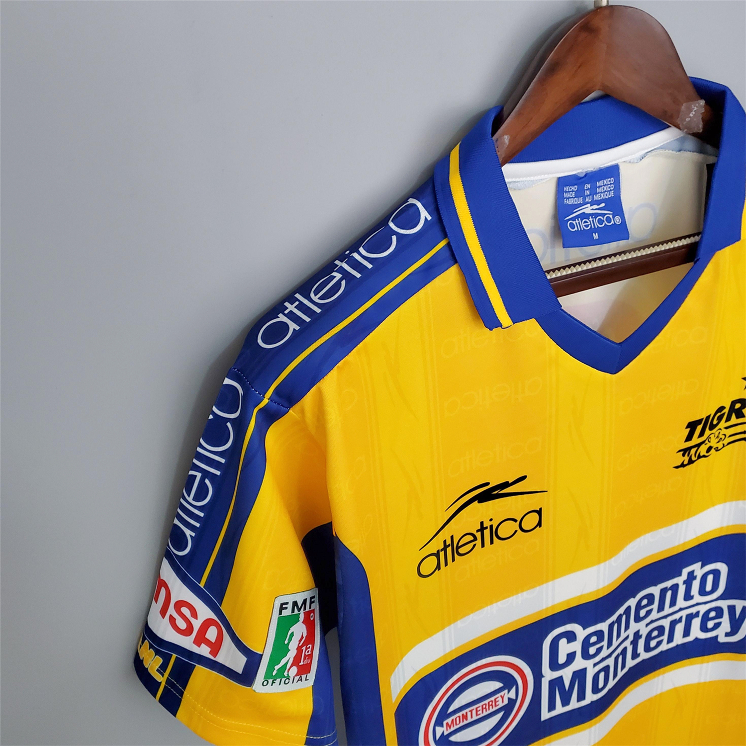 AlphaJersey-Retro Tigres UANL 1999-00 Home Jersey