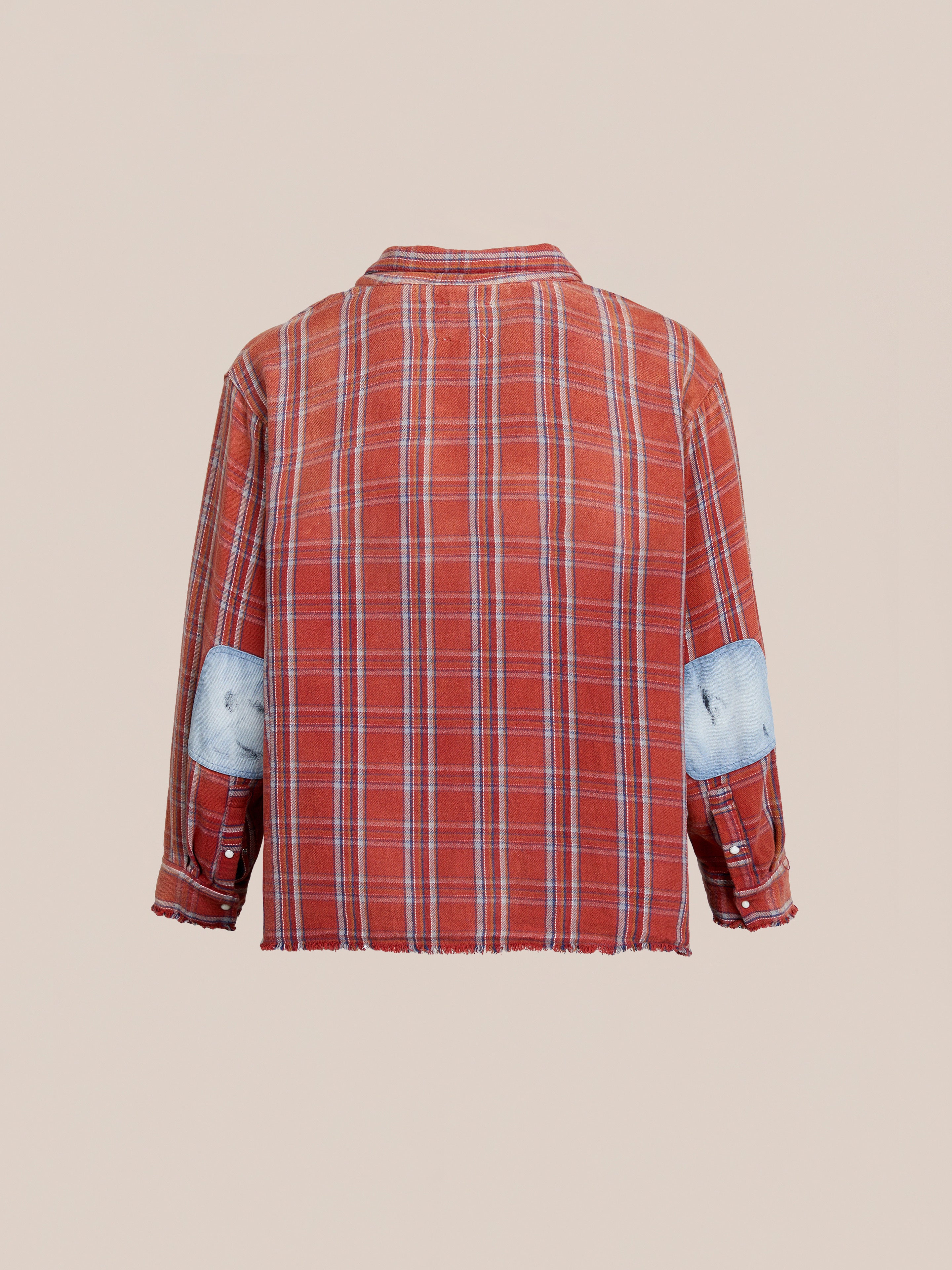 Plaid Denim Shirt | Modern Menswear by yycbvcnbmmnbm