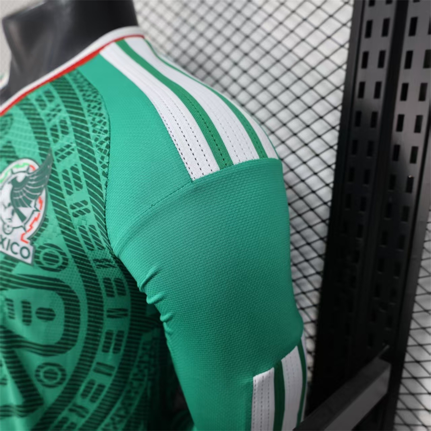 AlphaJersey-Mexico 2026 Home Long Sleeves Jersey - Player Version