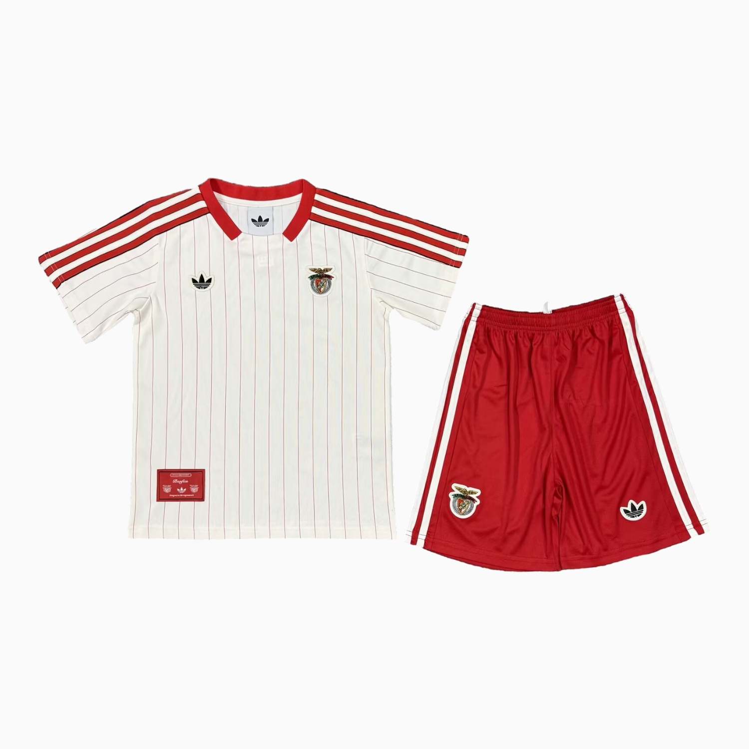 AlphaJersey-Benfica 25-26 Icon Range Travel White Special Edition Kids Kit