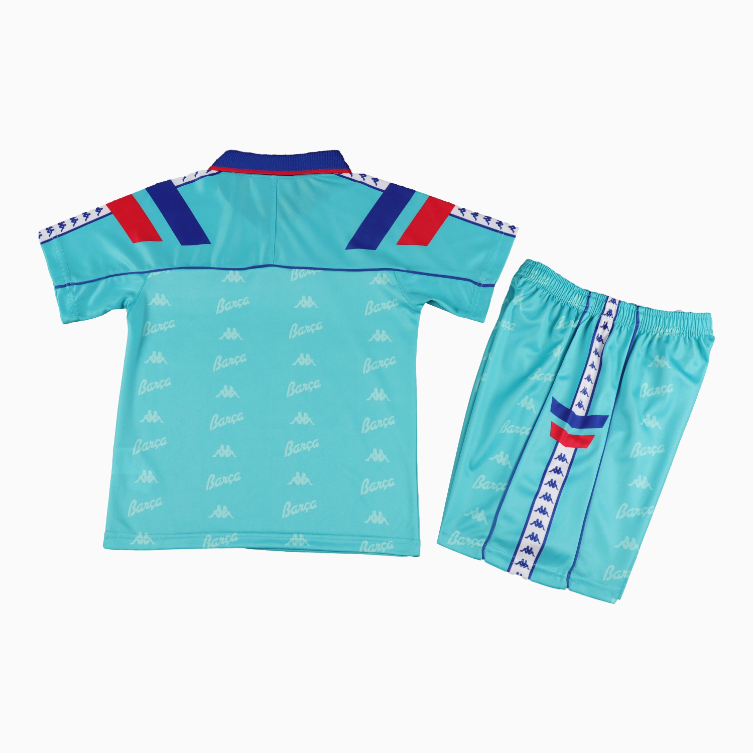 AlphaJersey-Retro Barcelona 1992-95 Away Kids Kit