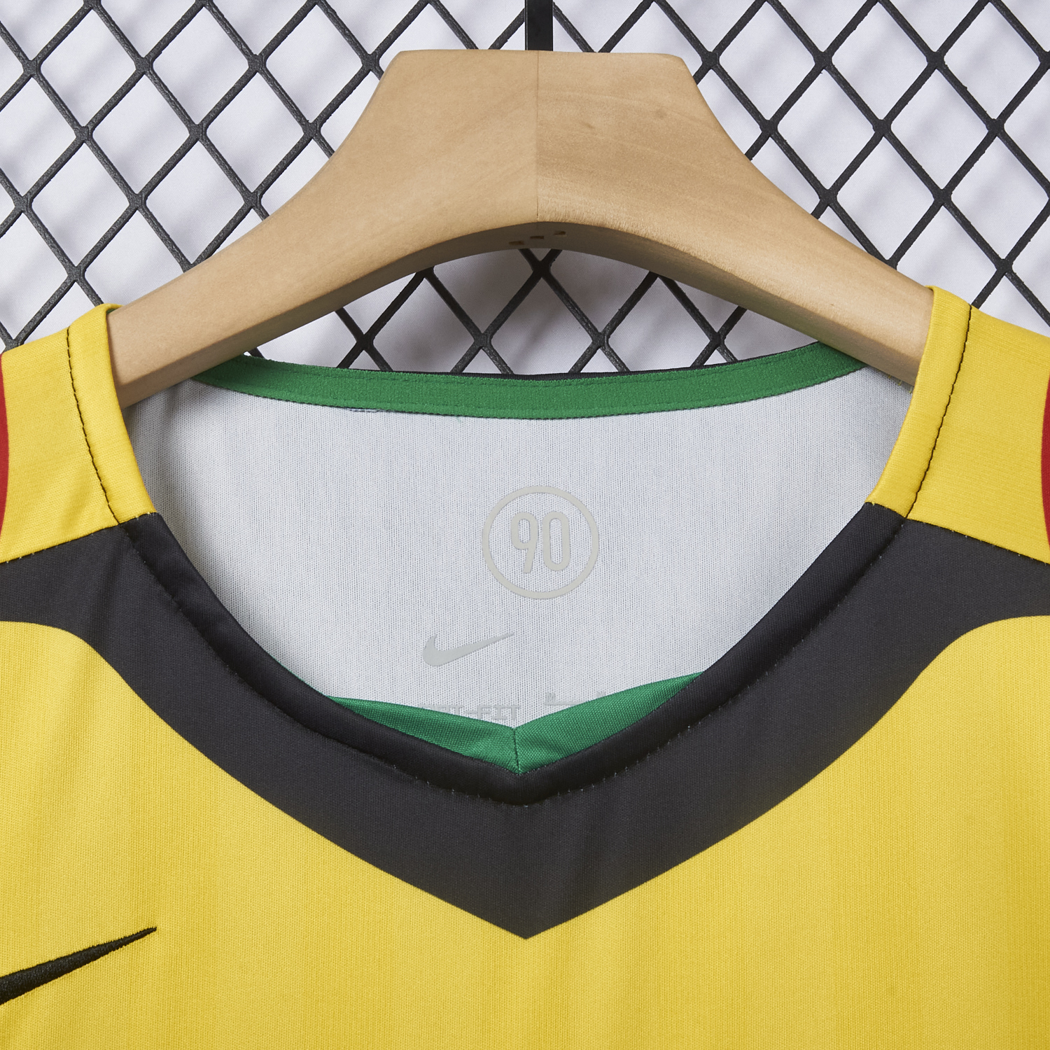 AlphaJersey-Brazil 25-26 Retro Style Total 90 Yellow Jersey - Fans Version
