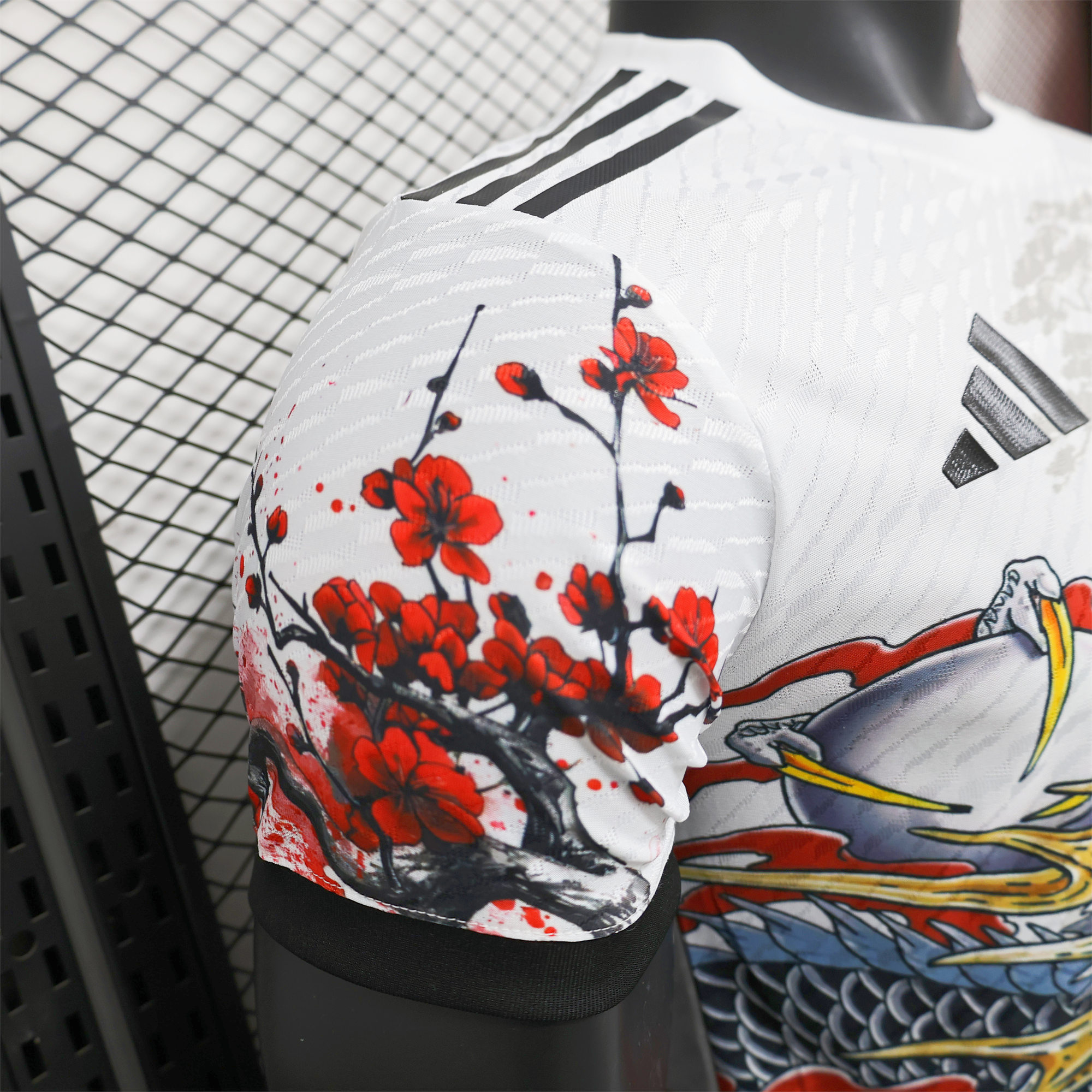AlphaJersey-Japan 2024 White Dragon Special plum bossom Edition Jersey - Player Version
