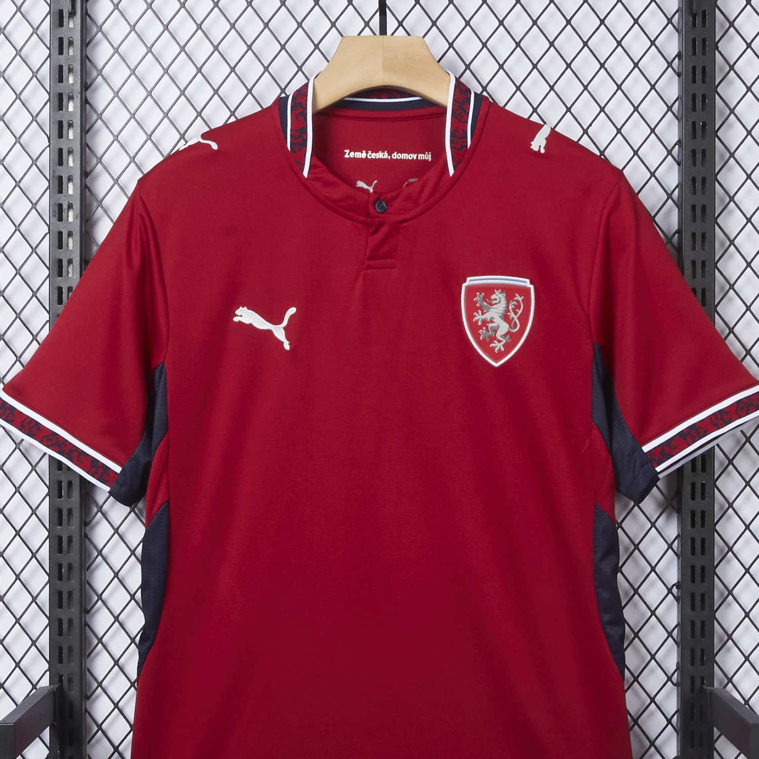 AlphaJersey-Czech Republic 2026 Home Jersey - Fans Version
