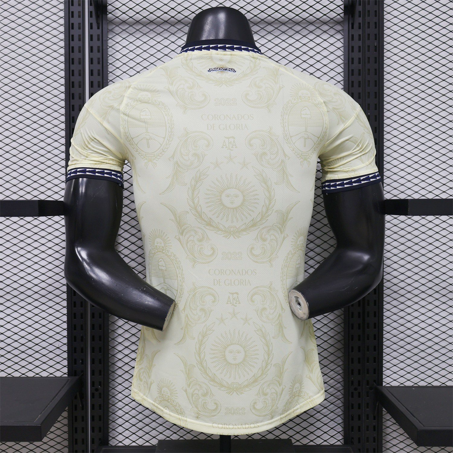 AlphaJersey-Argentina 2026 Sol de Mayo Yellow Special Jersey - Player Version