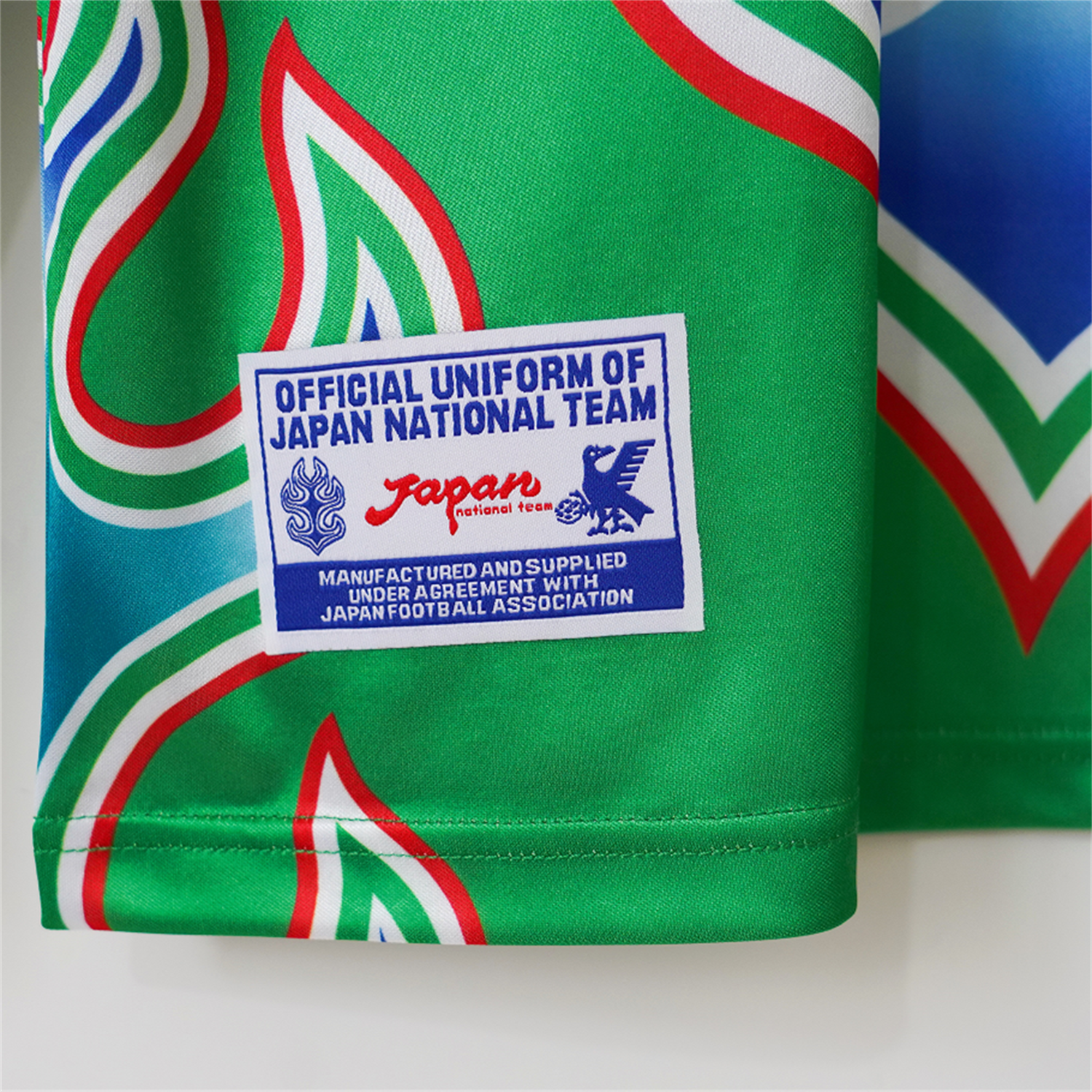 AlphaJersey-Retro Japan 1998 Green Goalkeeper Long Sleeves Jersey