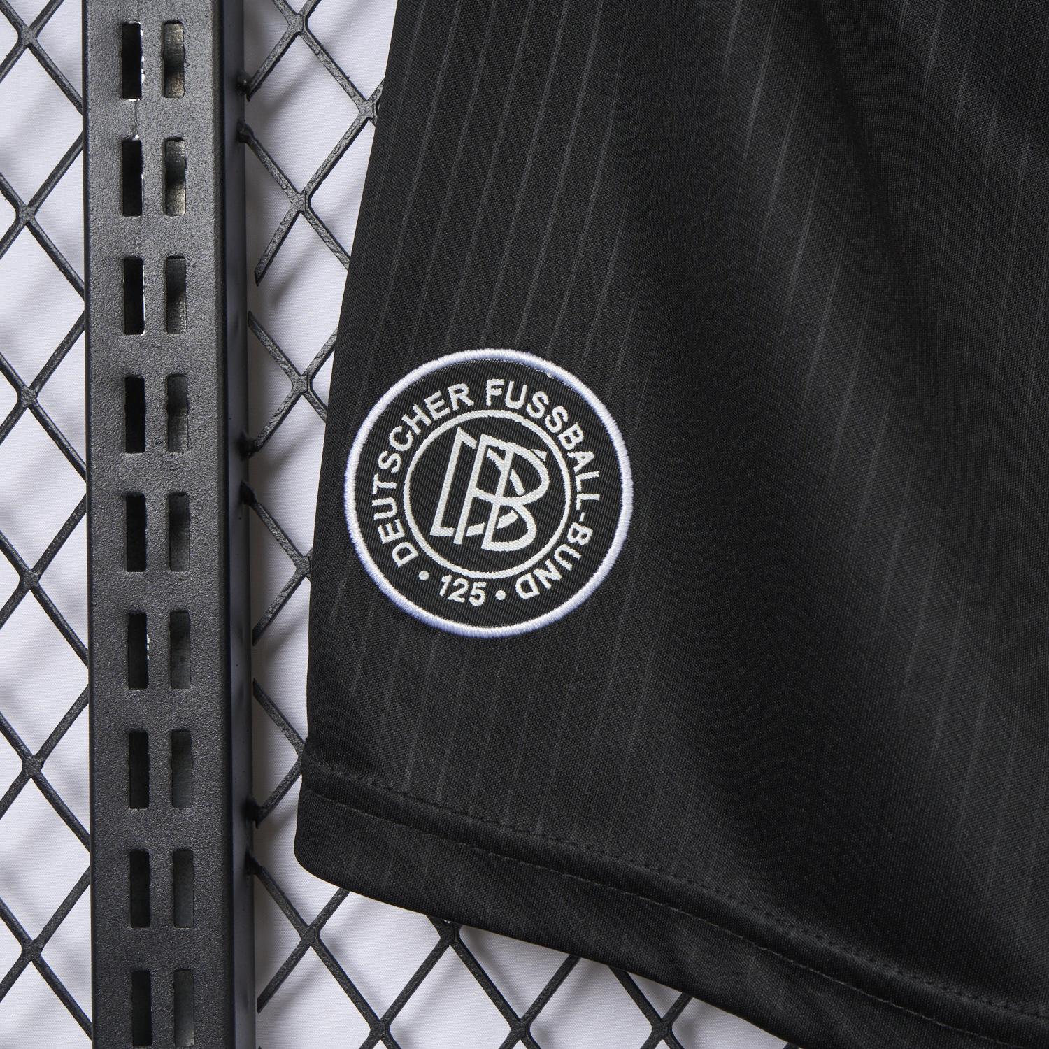 AlphaJersey-Germany 2025 125-Year Anniversary Black Shorts - Fans Version