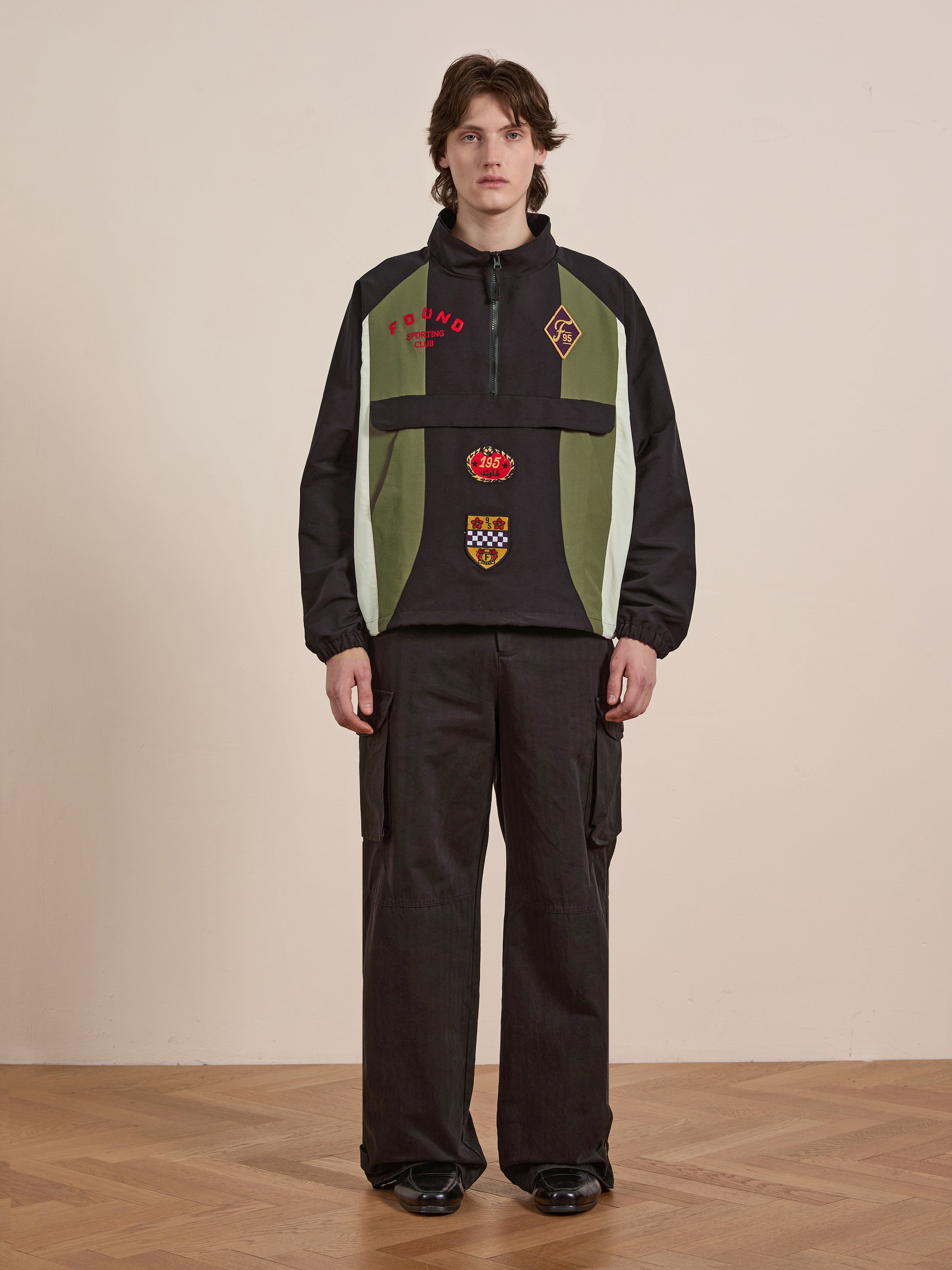 Sporting Club Pullover Jacket | Modern Menswear by yycbvcnbmmnbm