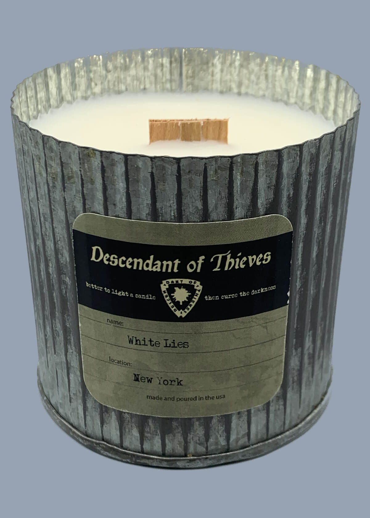White Lies Candle | Modern Menswear by yycbvcnbmmnbm