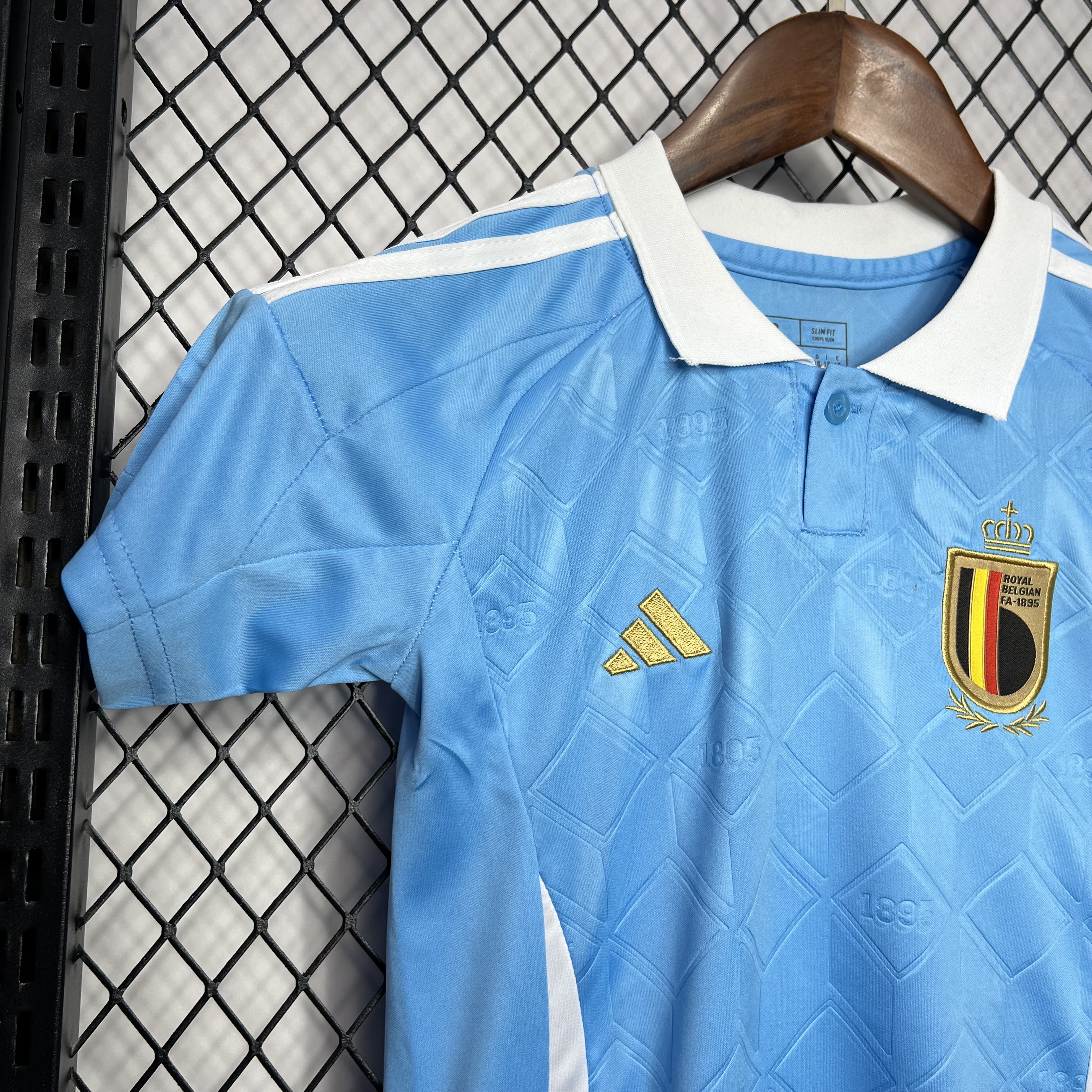 AlphaJersey-Belgium 2024 Away Kids Kit