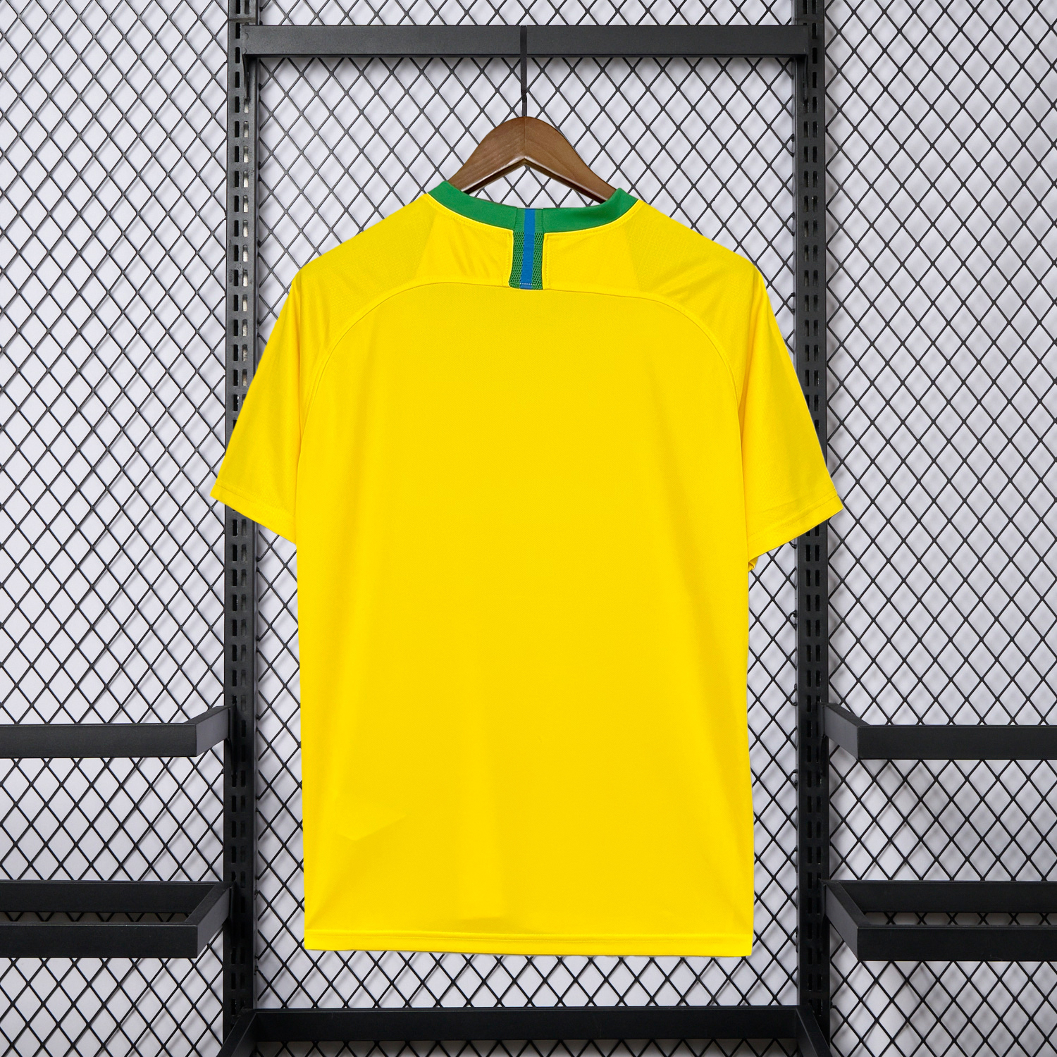 AlphaJersey-Retro Brazil 2018 Home Jersey