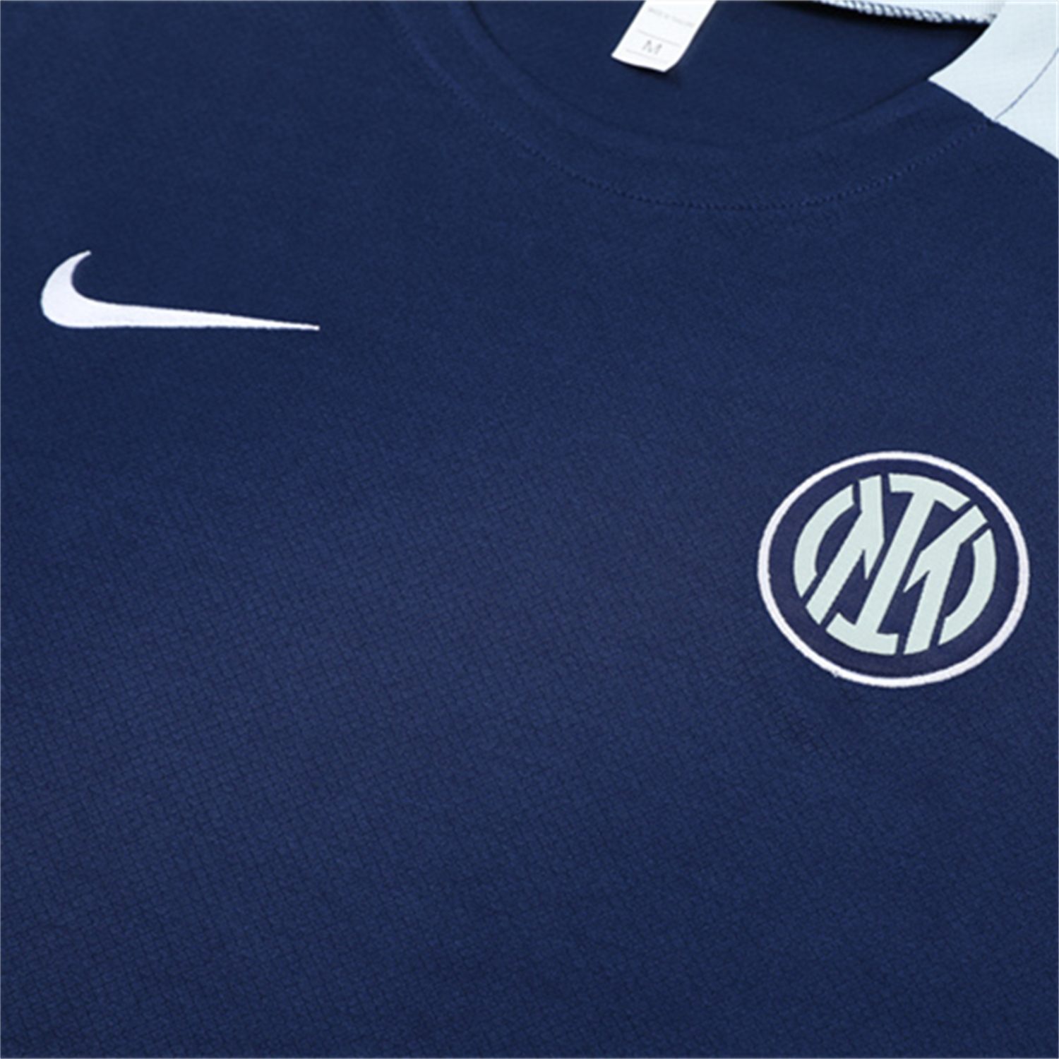 AlphaJersey-Inter Milan 25-26 Short-Sleeve Training Set - Deep Blue Top & Deep Blue shorts