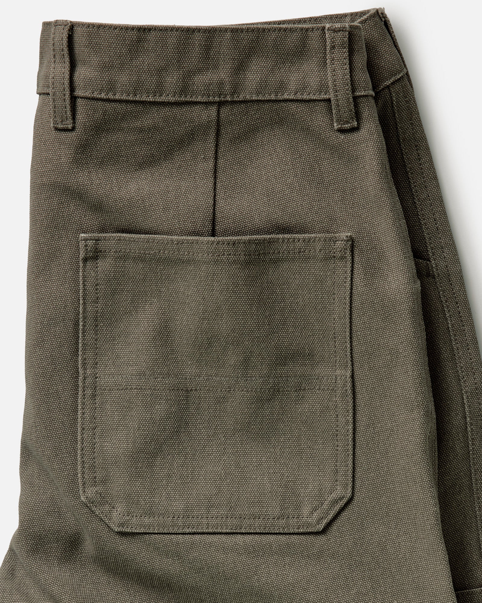 The Chore Pant in Stone Chipped Canvas | Modern Menswear by yycbvcnbmmnbm