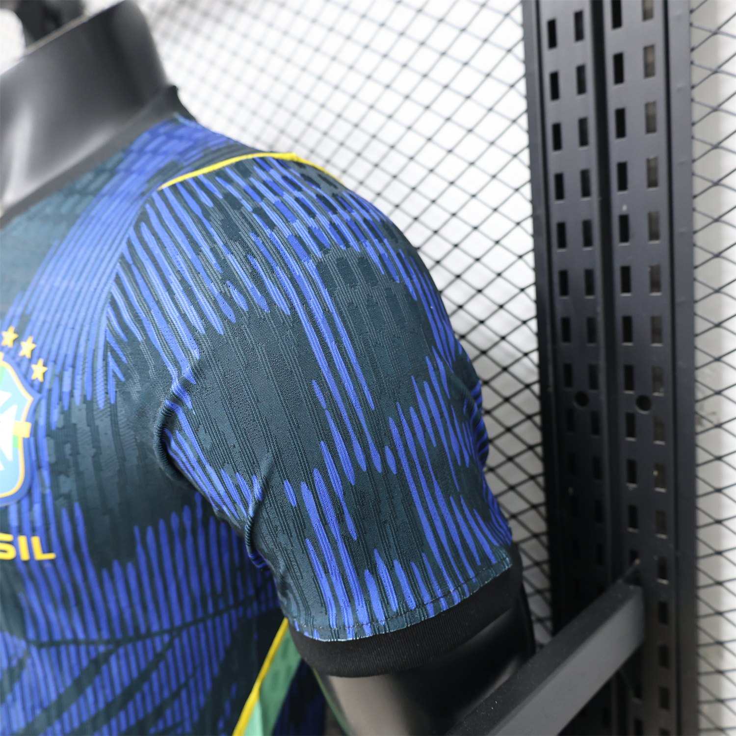 AlphaJersey-Brazil 2026 Jesus Blue Special Jersey - Player Version
