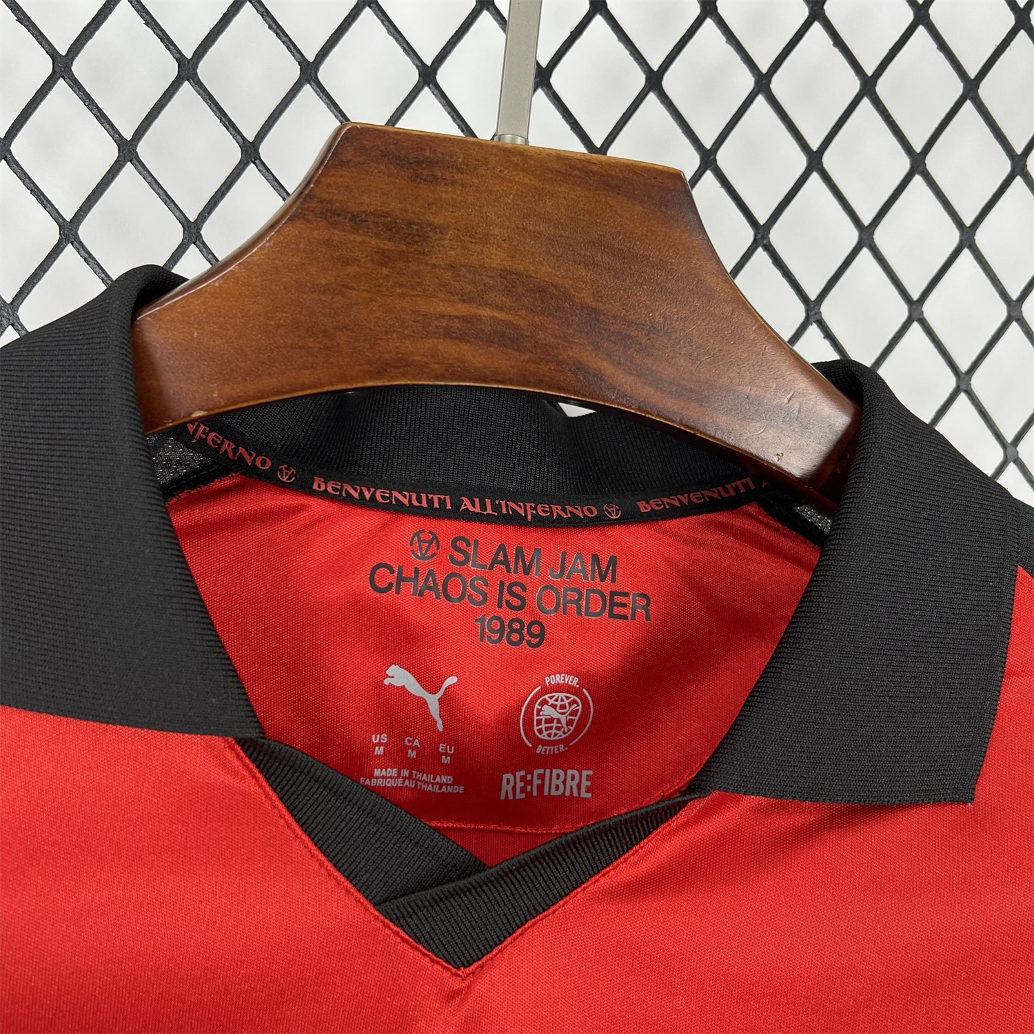 AlphaJersey-AC Milan 25-26 Fourth Red Long Sleeves Jersey - Fans Version