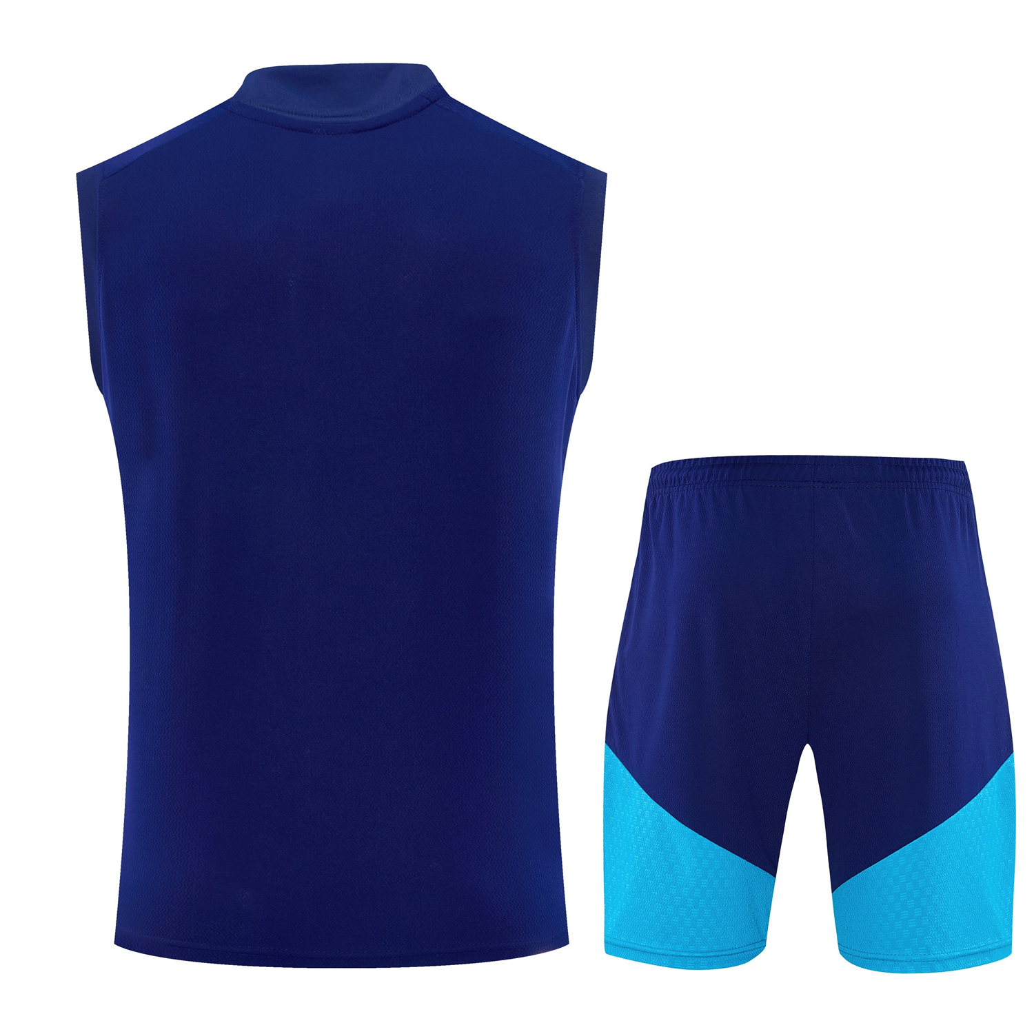 AlphaJersey-Spain 2026 Vest Training Set - Dark Blue Vest and Shorts