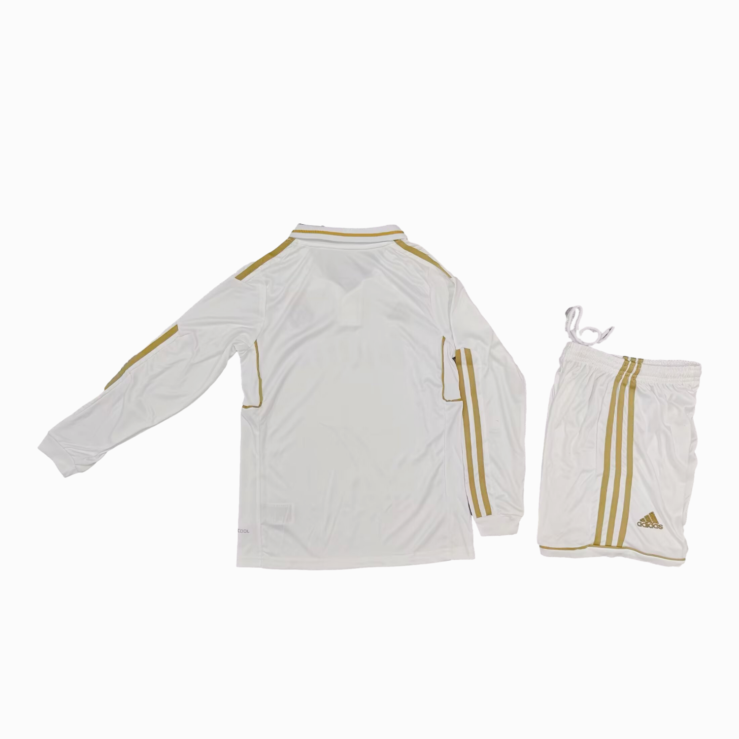 AlphaJersey-Retro Real Madrid 2011-12 Home Long Sleeves Kids Kit