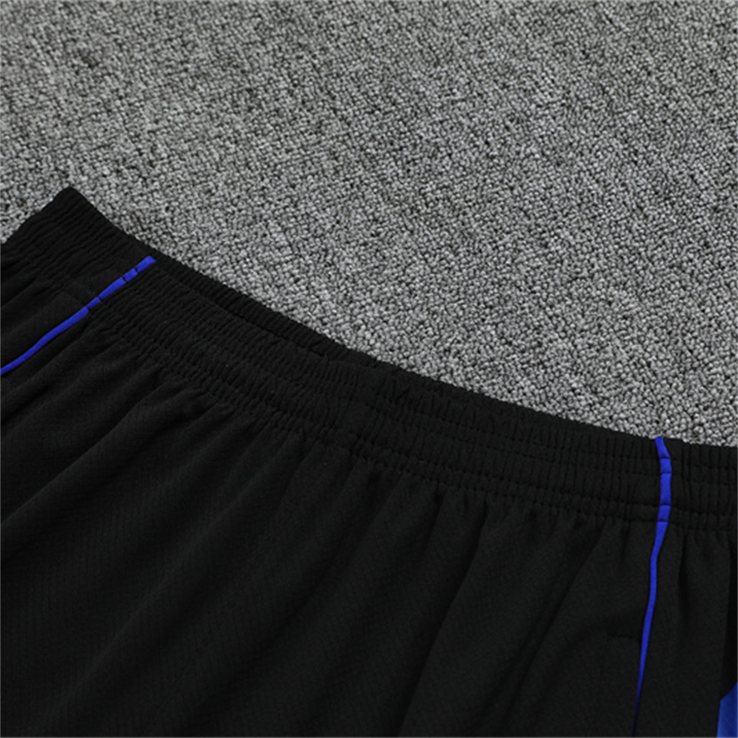 AlphaJersey-Real Madrid 25-26 Short-Sleeve Training Set - Blue Black Dragon Top & Black Shorts