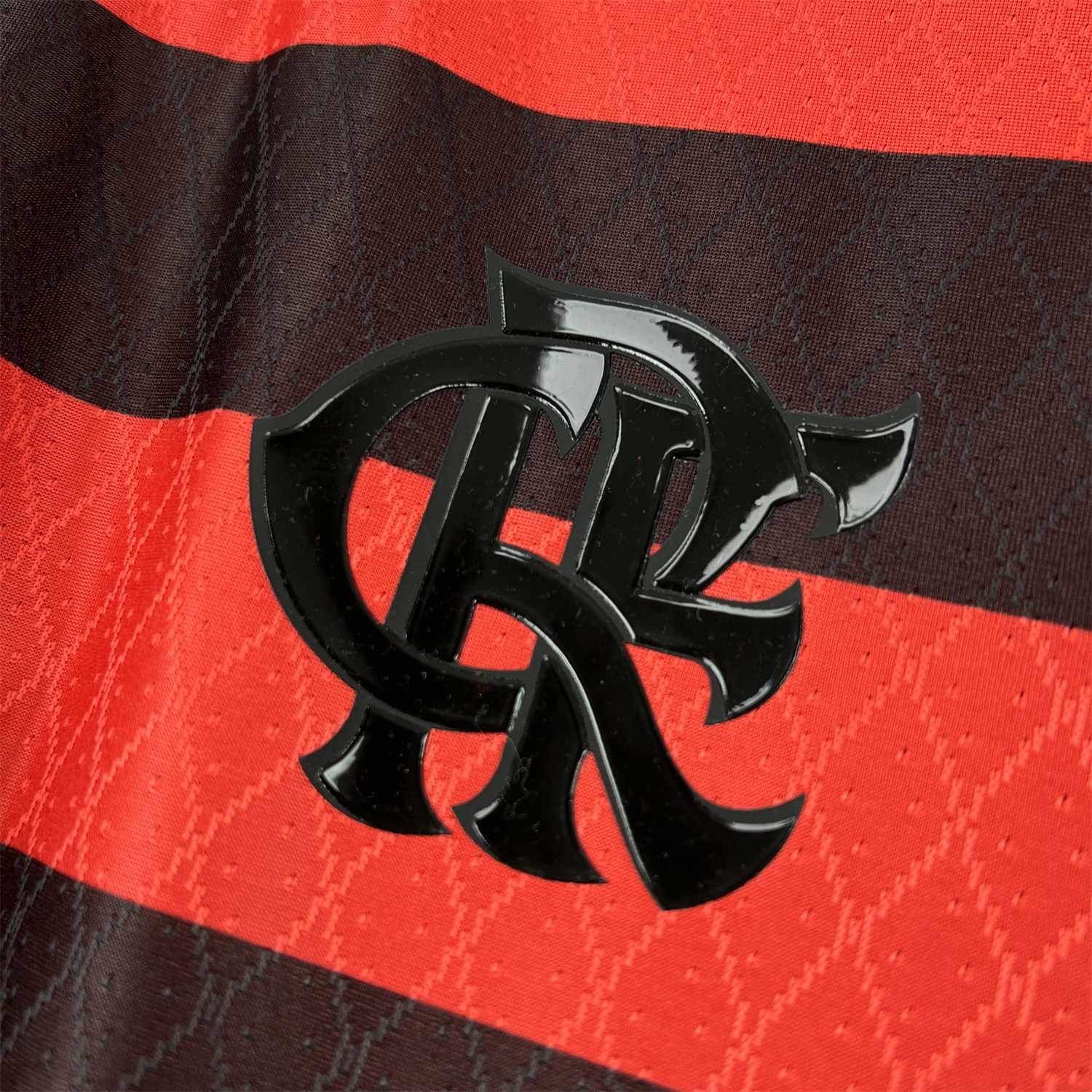 AlphaJersey-Flamengo 26-27 Red And Black Pre-Match Jersey - Fans Version