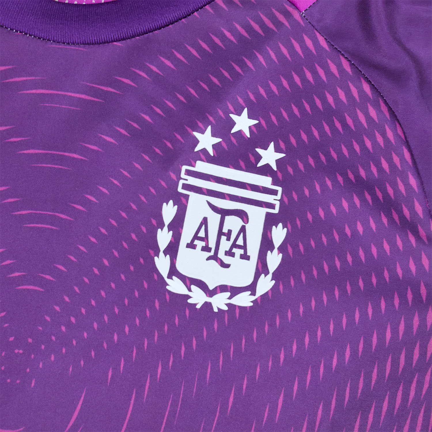AlphaJersey-Argentina 25-26 Purple Goalkeeper Jersey - Fans Version