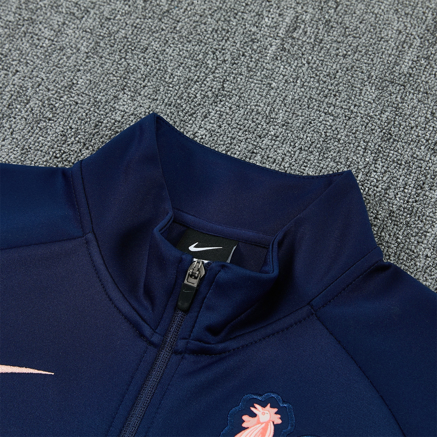 AlphaJersey-France 2026 Jacket Training Tracksuit - Dark Blue Jackets & Pants