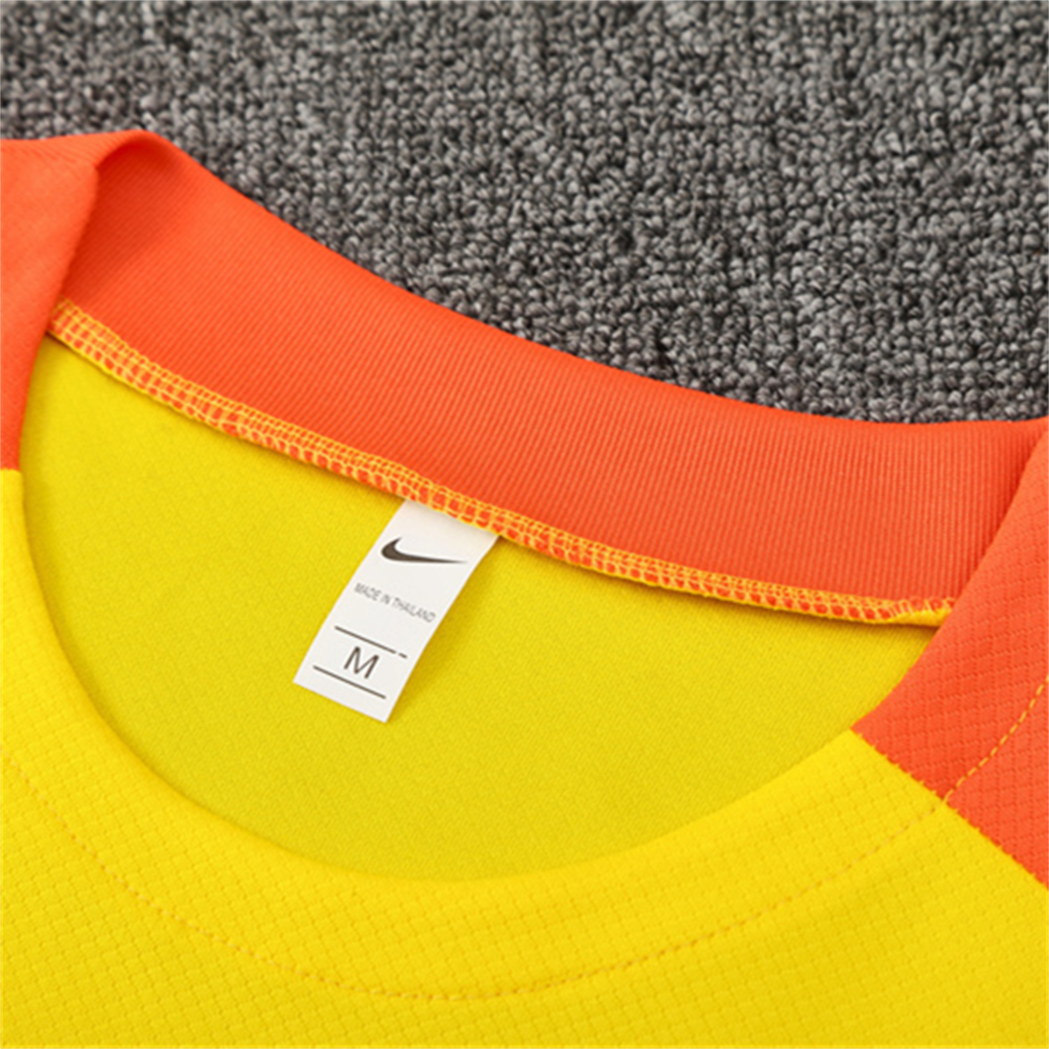 AlphaJersey-Brazil 25-26 Short-Sleeve Training Set - Yellow Top & Black Shorts