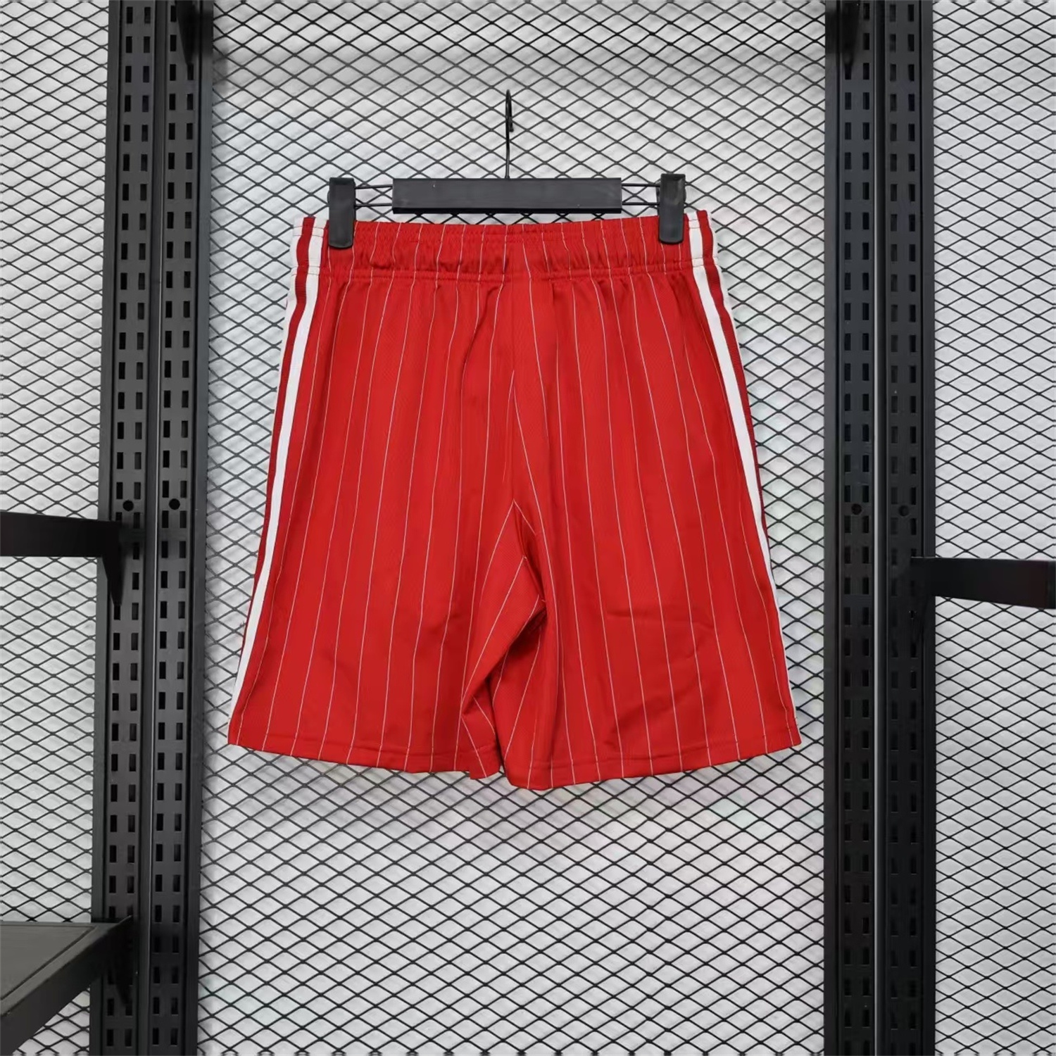 AlphaJersey-Manchester United 25-26 Trefoil Red Travel Shorts - Player Version