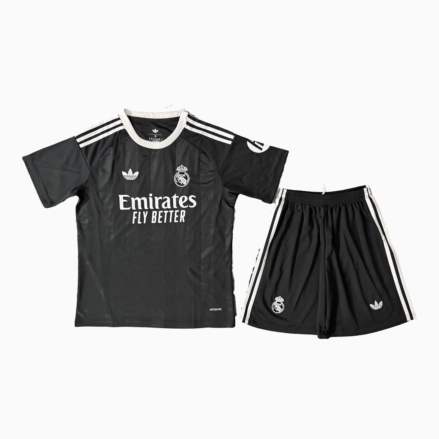 AlphaJersey-Liver.pool 25-26 Goalkeeper Black Men's Adult Jersey Set - Fans Version