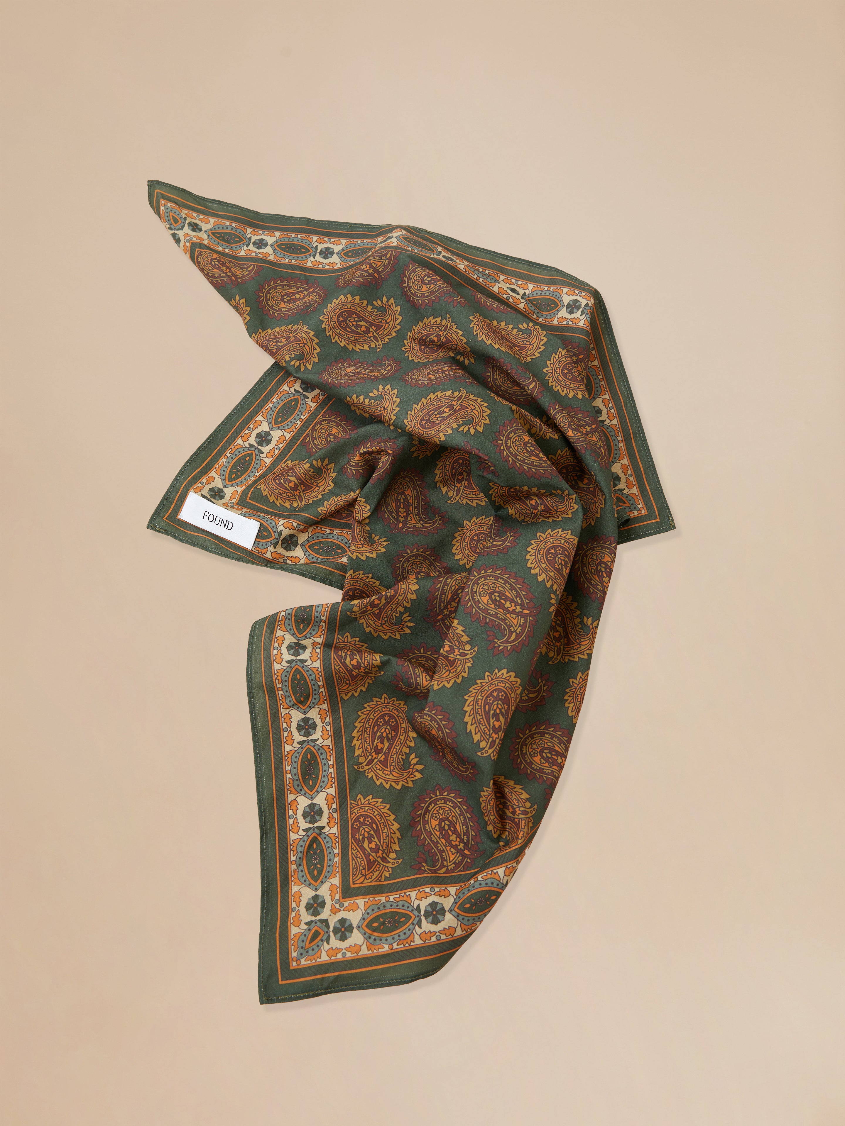 Paisley Forest Bandana | Modern Menswear by yycbvcnbmmnbm