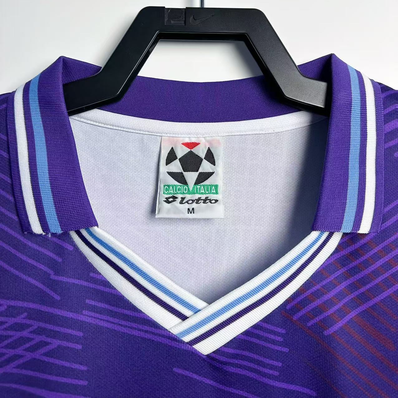 AlphaJersey-Retro Fiorentina 1992-93 Home Long Sleeve Jersey
