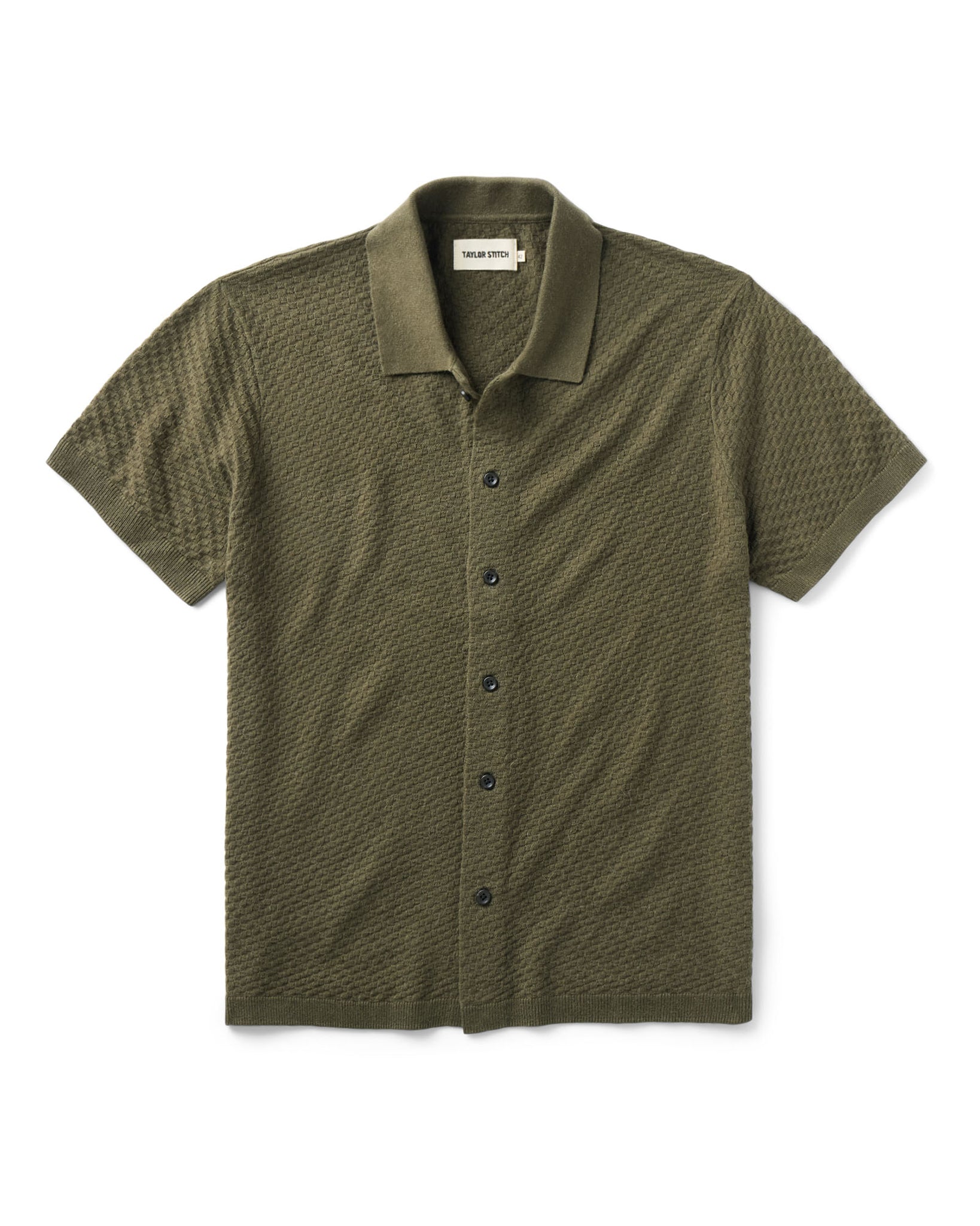 The Arlo Sweater Polo in Cilantro Texture Knit | Modern Menswear by yycbvcnbmmnbm