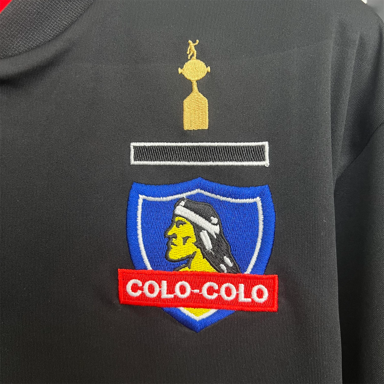 AlphaJersey-Retro Colo Colo 2013 Away Black Jersey