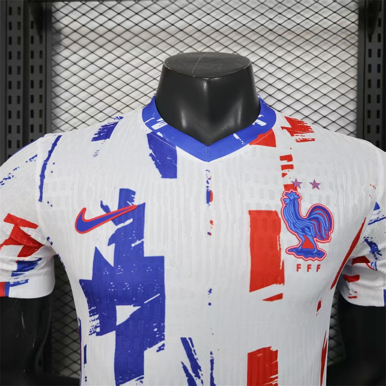 AlphaJersey-France 2026 White Red Blue Special Jersey - Player Version