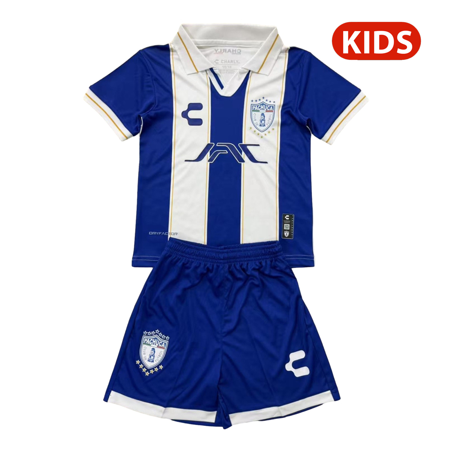 AlphaJersey-Pachuca 25-26 Home Kids Kit