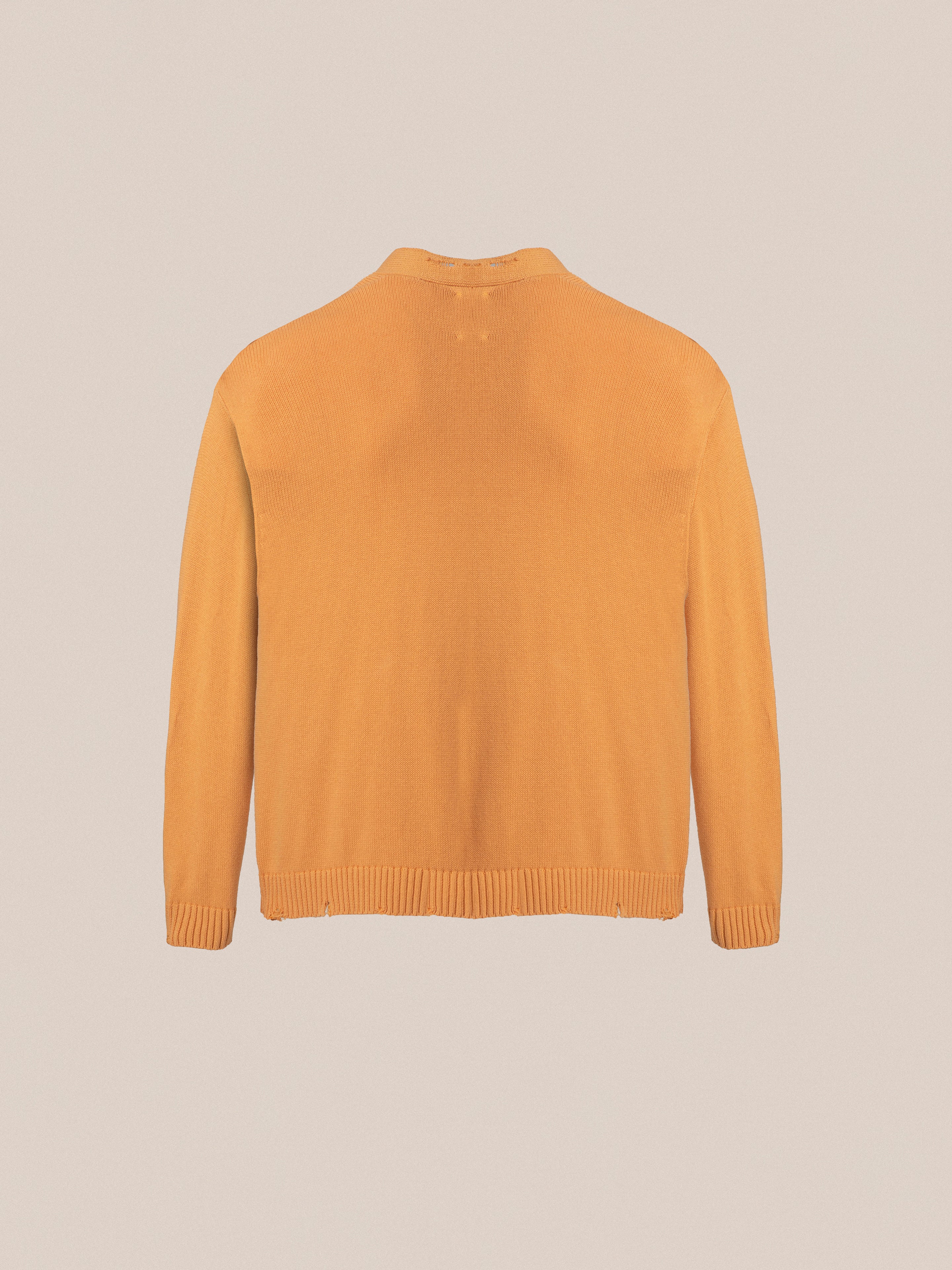 Cadmium Distressed Cardigan | Modern Menswear by yycbvcnbmmnbm