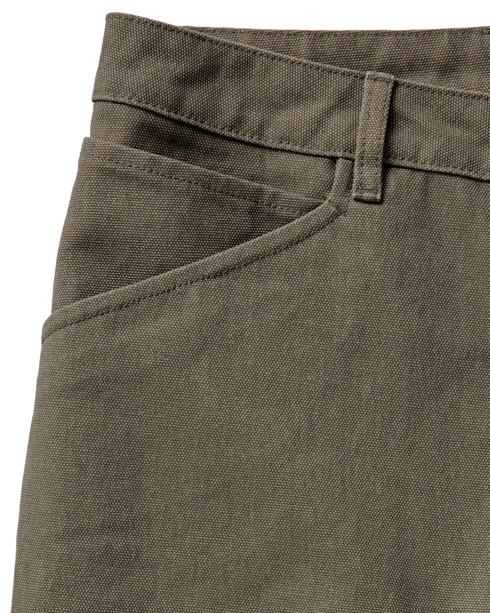 The Chore Pant in Stone Chipped Canvas | Modern Menswear by yycbvcnbmmnbm