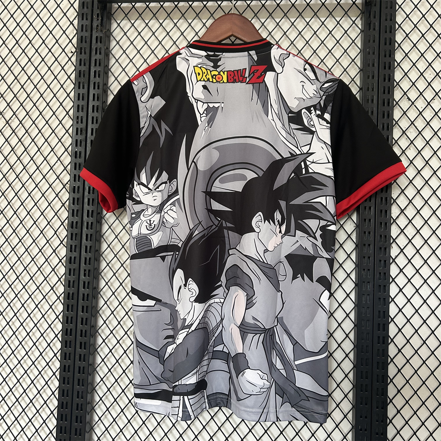 AlphaJersey-Japan 25-26 Dragon Ball Z Vegeta And Goku White Special Jersey - Fans Version