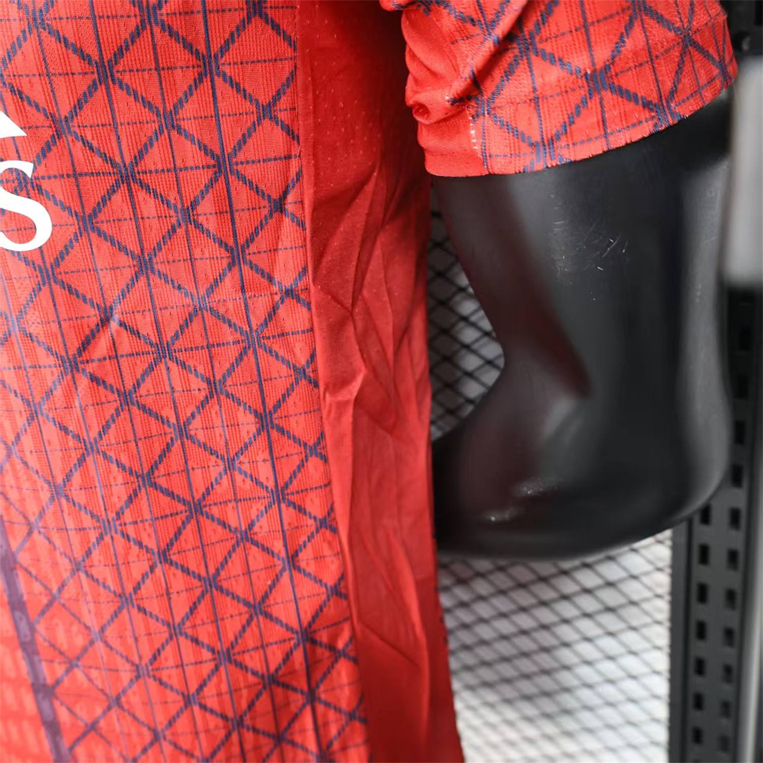 AlphaJersey-Paris Saint-Germain PSG 25-26 Red Pre-Match Training Jersey - Player Version