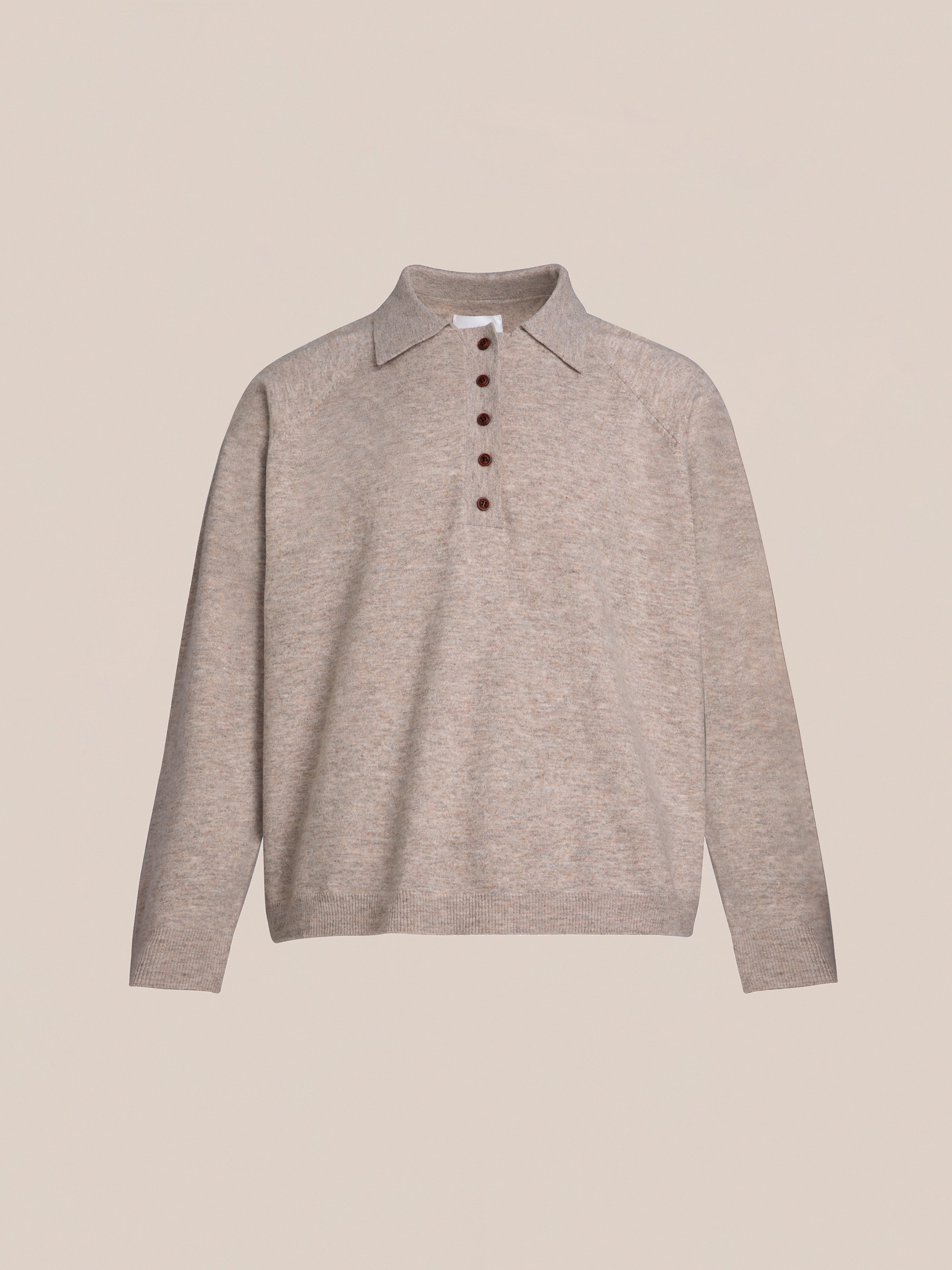 Hay Collared Knit Henley | Modern Menswear by yycbvcnbmmnbm