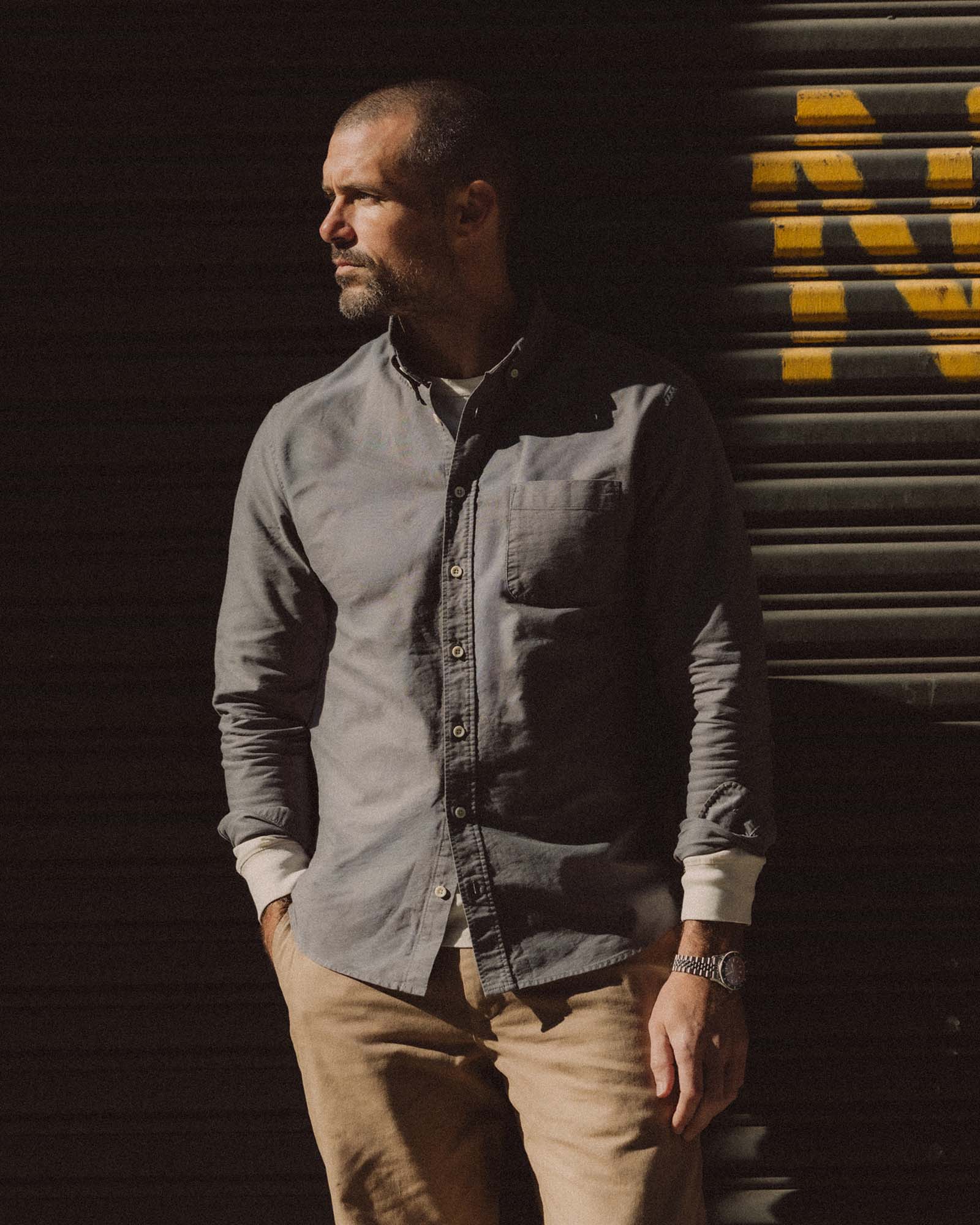 The Jack in Smoke Oxford | Modern Menswear by yycbvcnbmmnbm