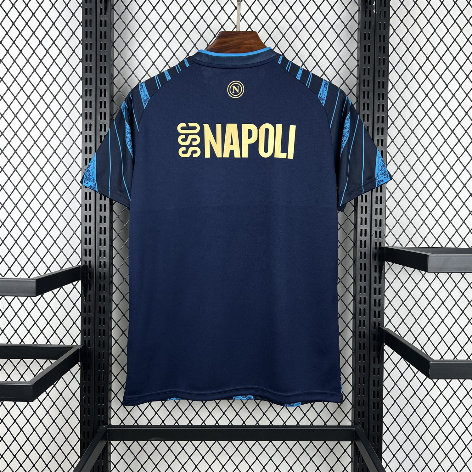 AlphaJersey-Napoli 25-26 CocaCola Dark Blue Special Jersey - Fans Version