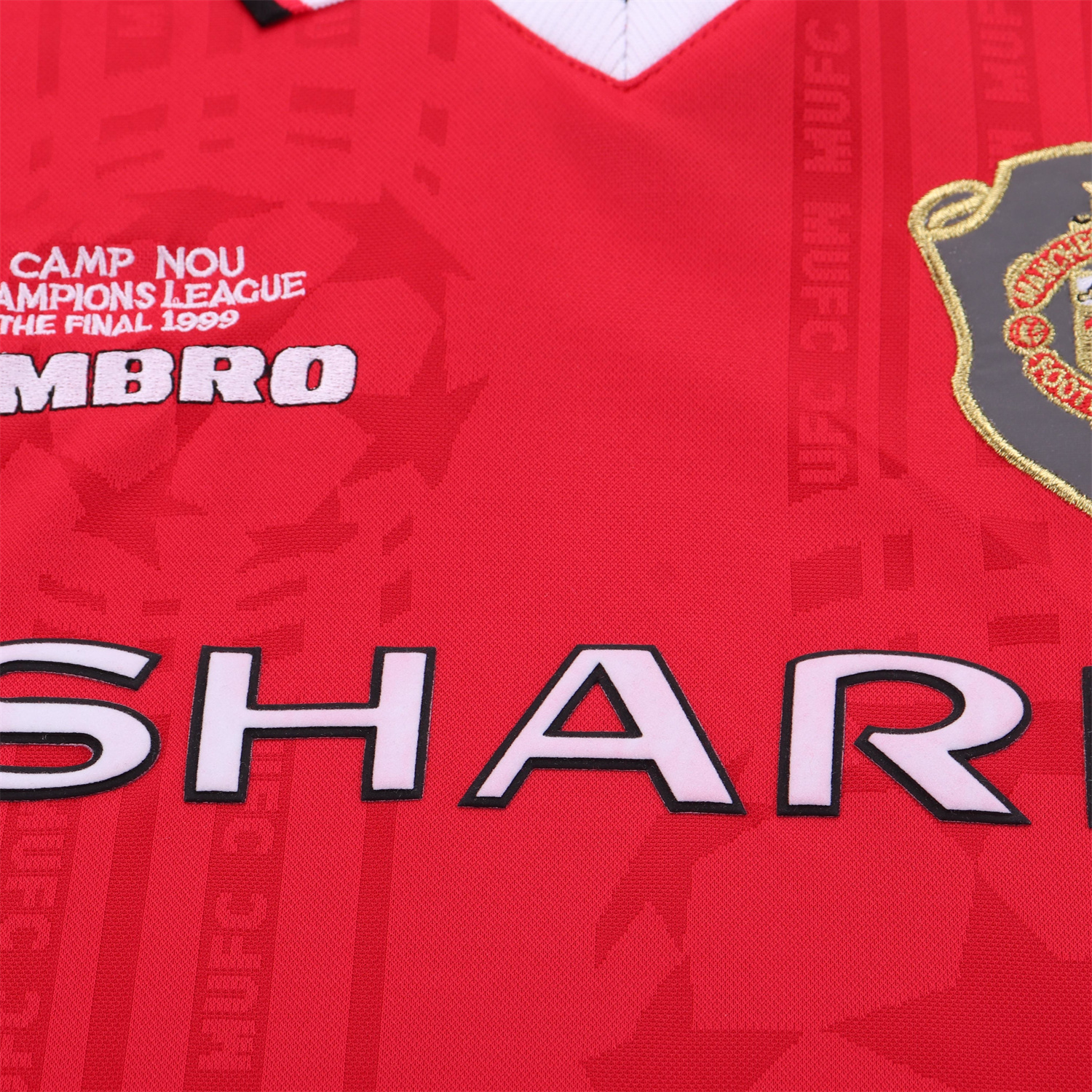 AlphaJersey-Retro Manchester United 1999-00 Home Kids Kit
