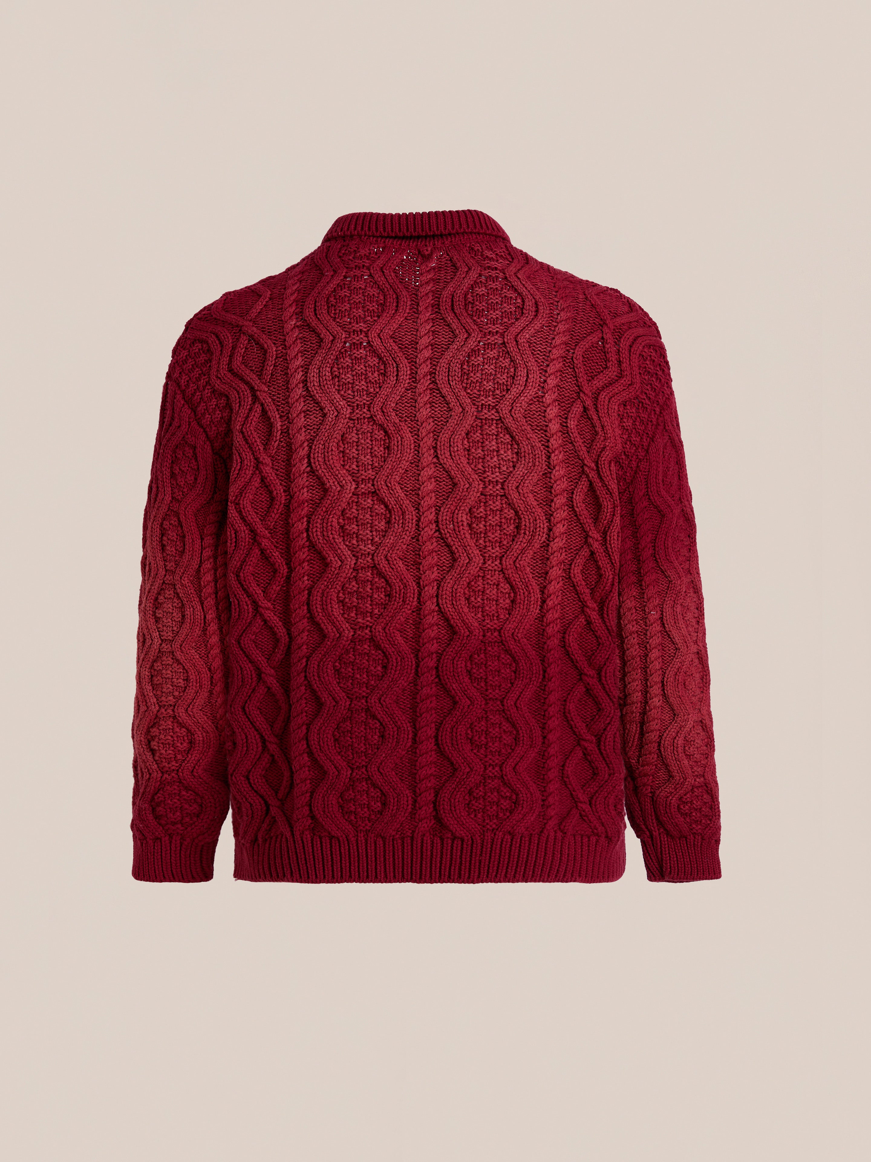 Cable Knit Buttoned Cardigan | Modern Menswear by yycbvcnbmmnbm